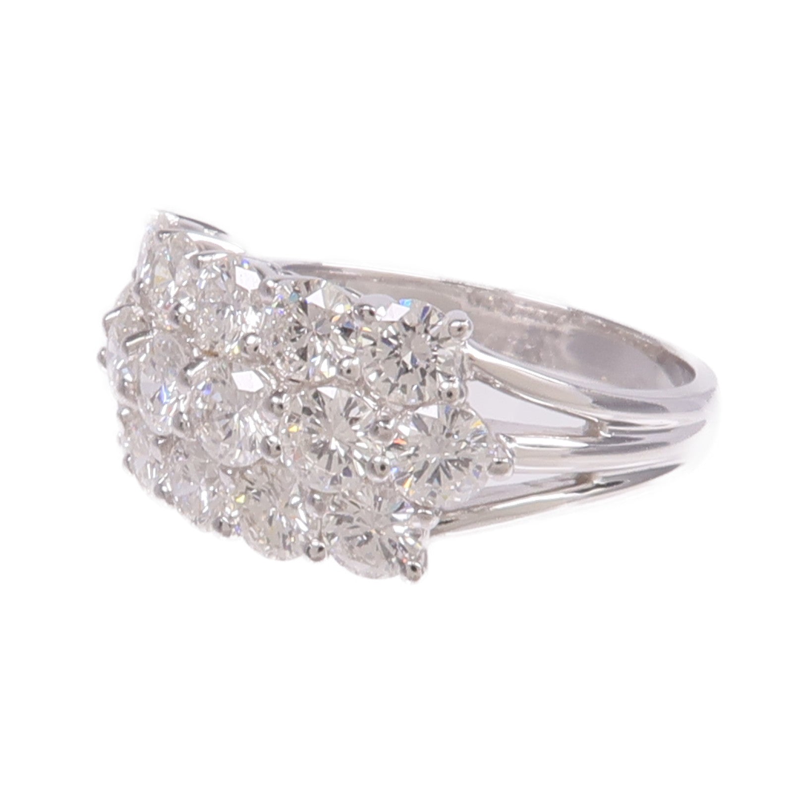 JEWELRY 18K白金Diamond Ring鑽石戒指US#6