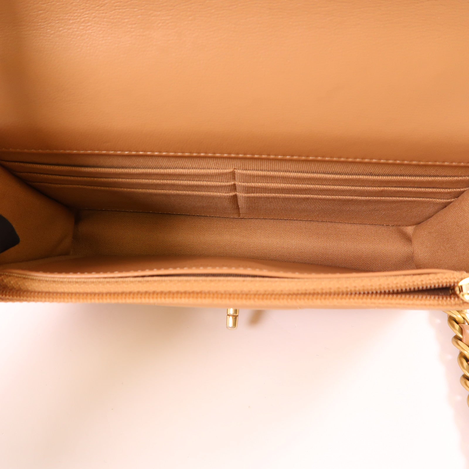 CHANEL 羊皮皮革C19 WOC Wallet on Chain手挽肩背兩用袋