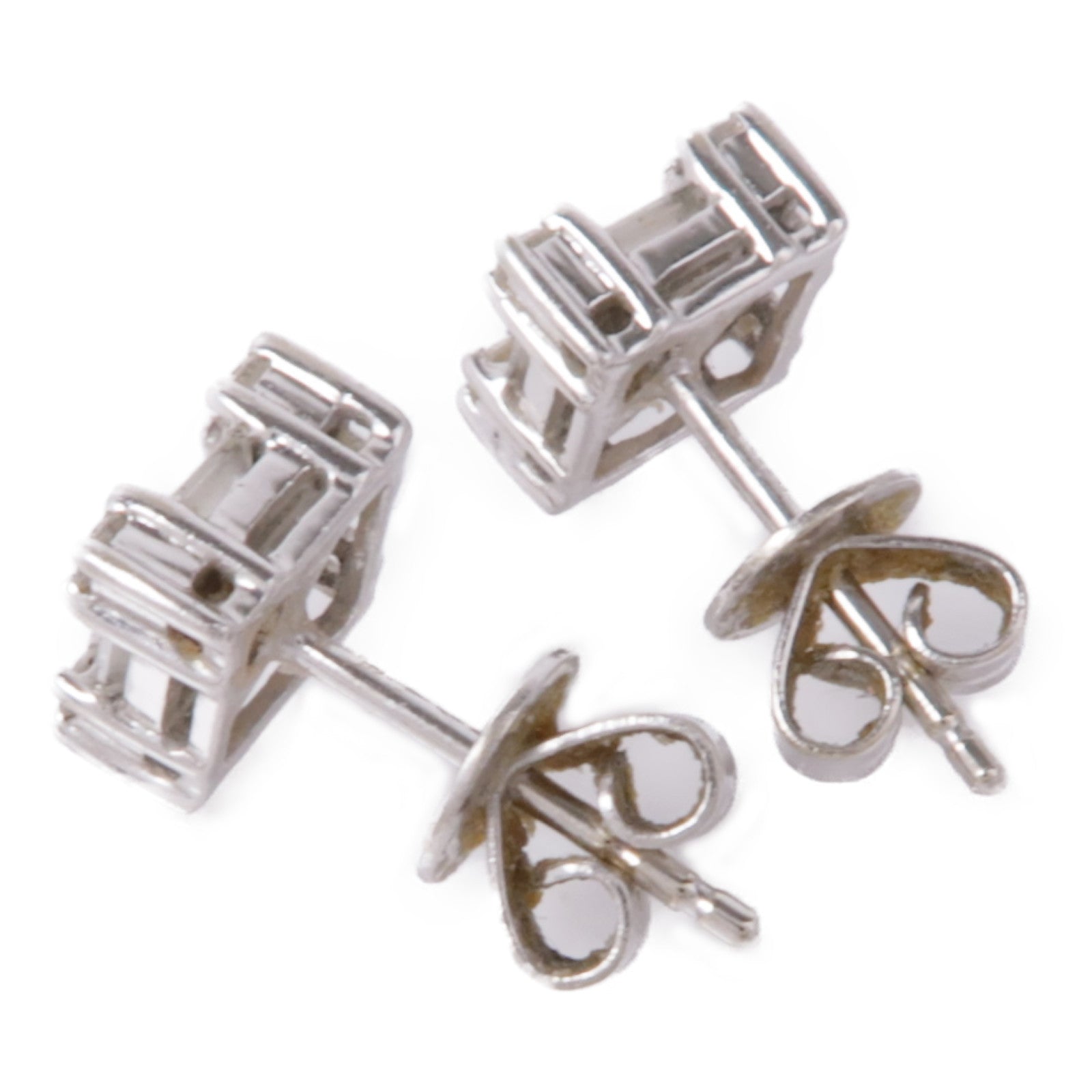 JEWELRY 18K白金Diamond Earrings鑽石耳環
