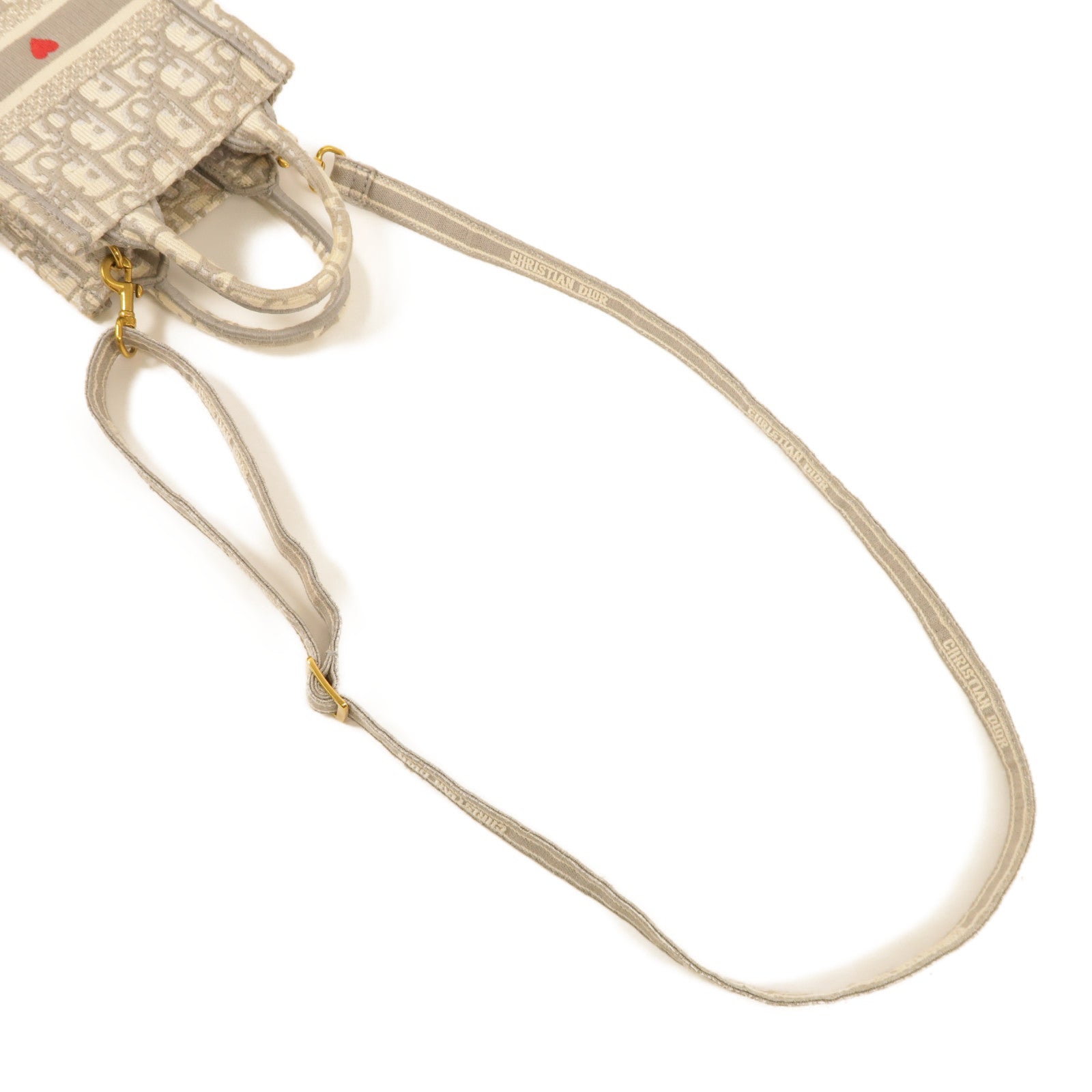 Dior 帆布Mini Book Tote肩背袋