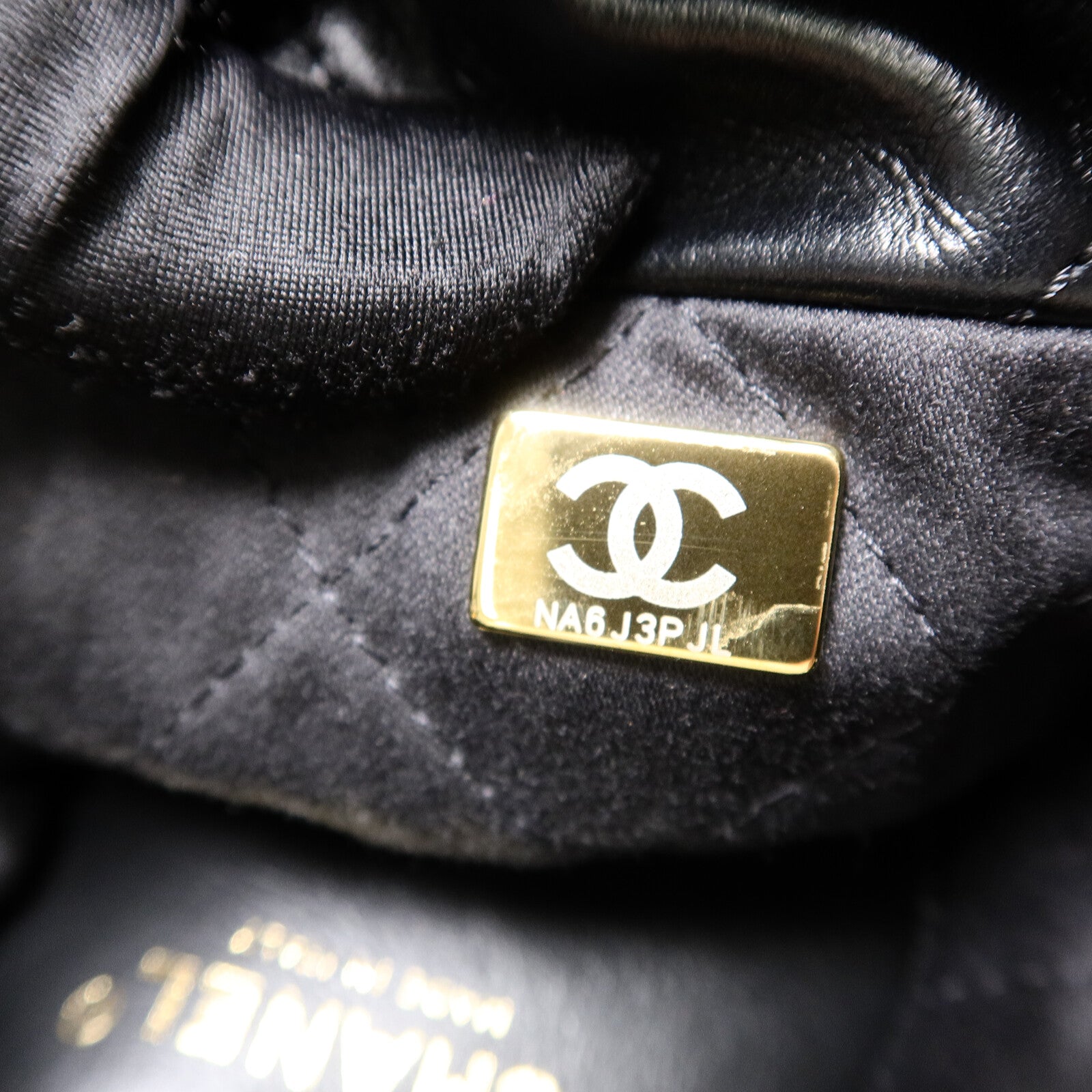 CHANEL 牛皮皮革Mini 22手挽肩背兩用袋