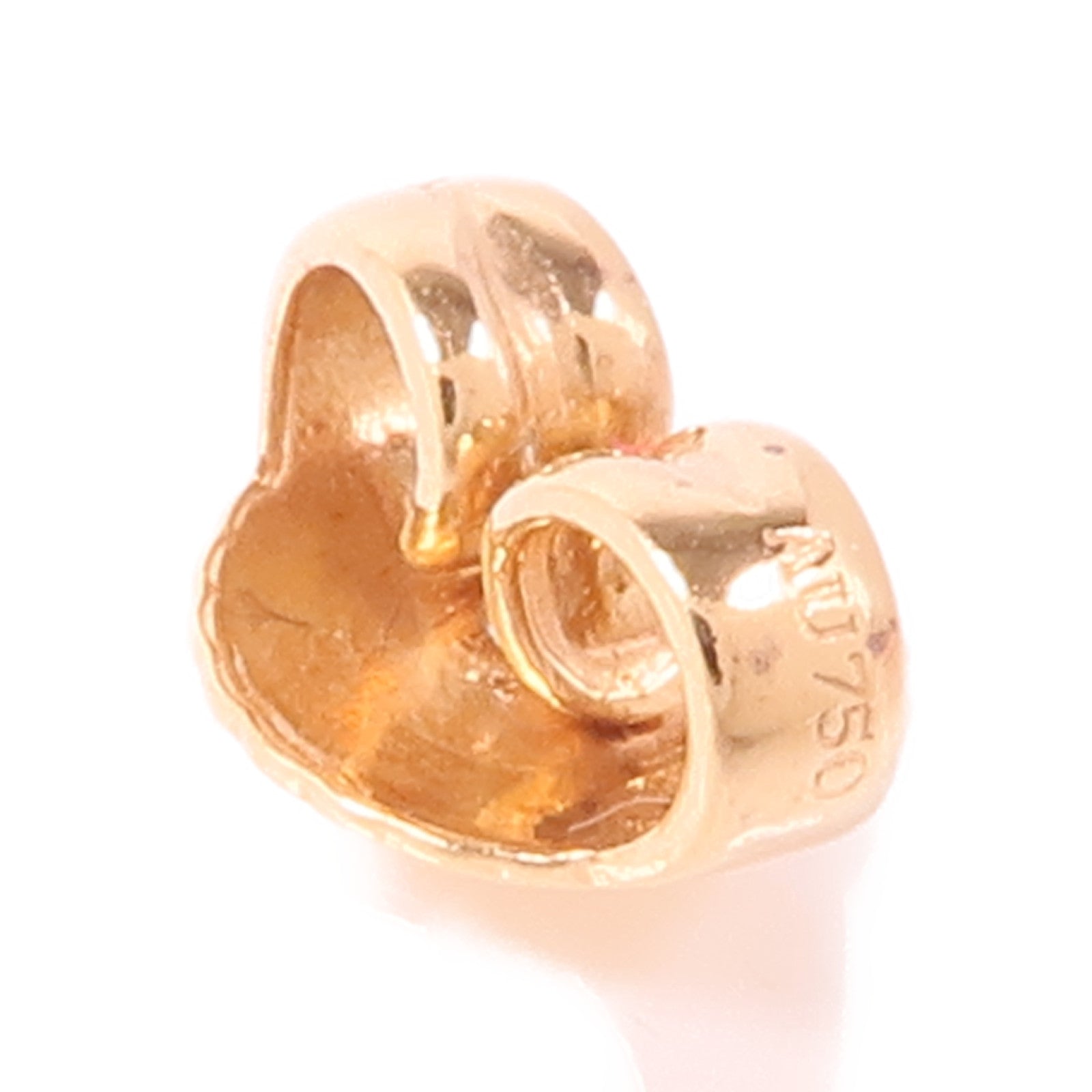 TIFFANY＆CO 18K玫瑰金Open Heart Earrings耳環
