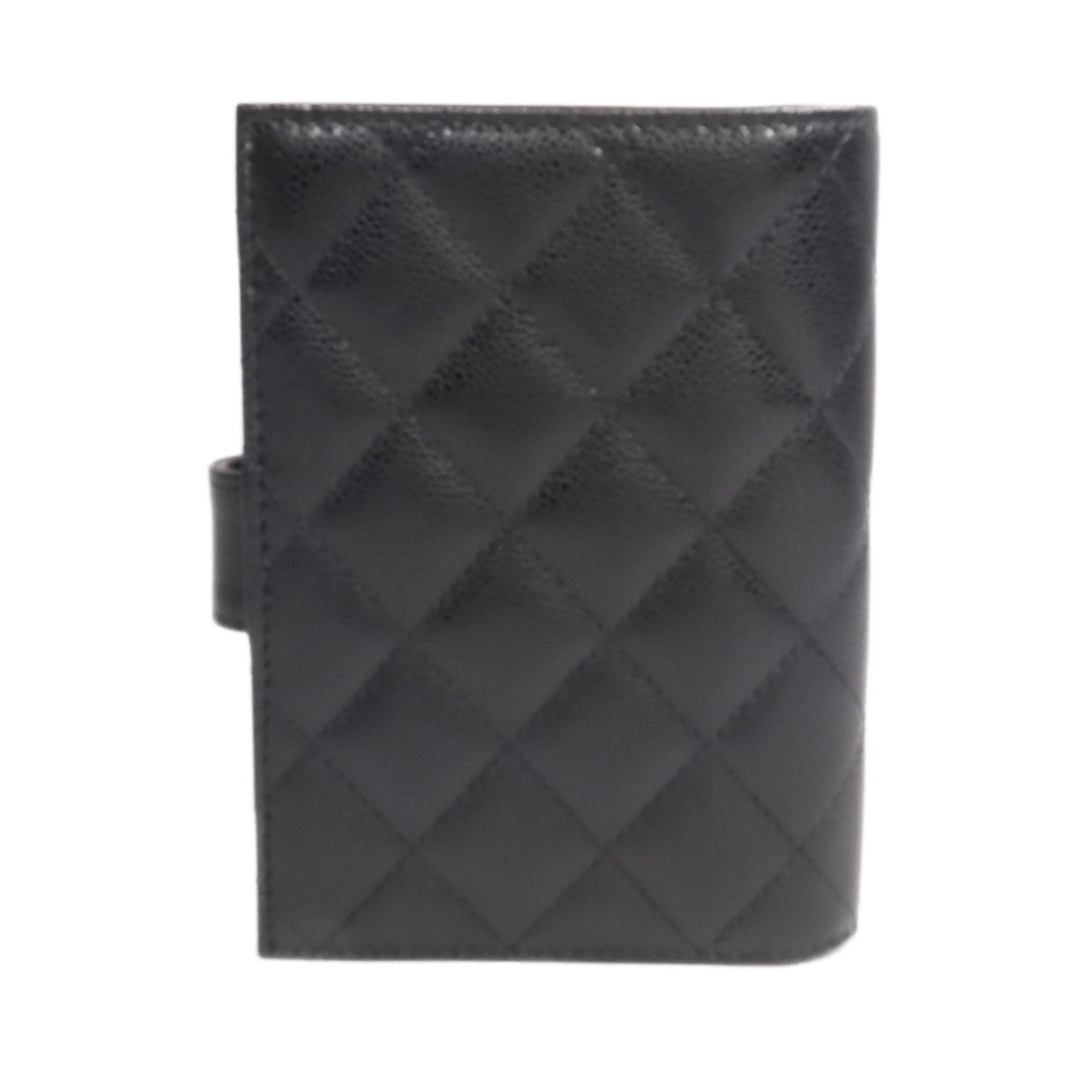 CHANEL 牛皮皮革Passport Holder金扣錢包/護照套