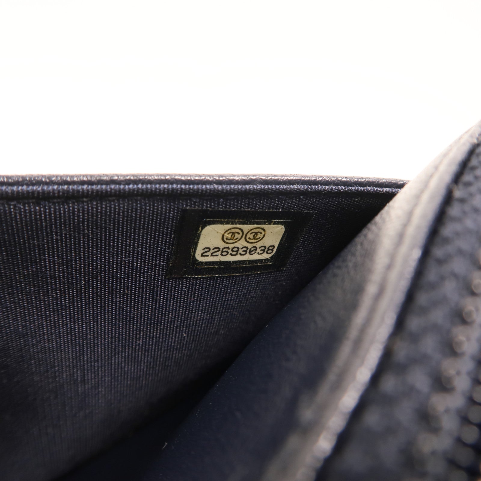 CHANEL 牛皮皮革Mademoiselle Wallet On Chain鏈帶肩背袋