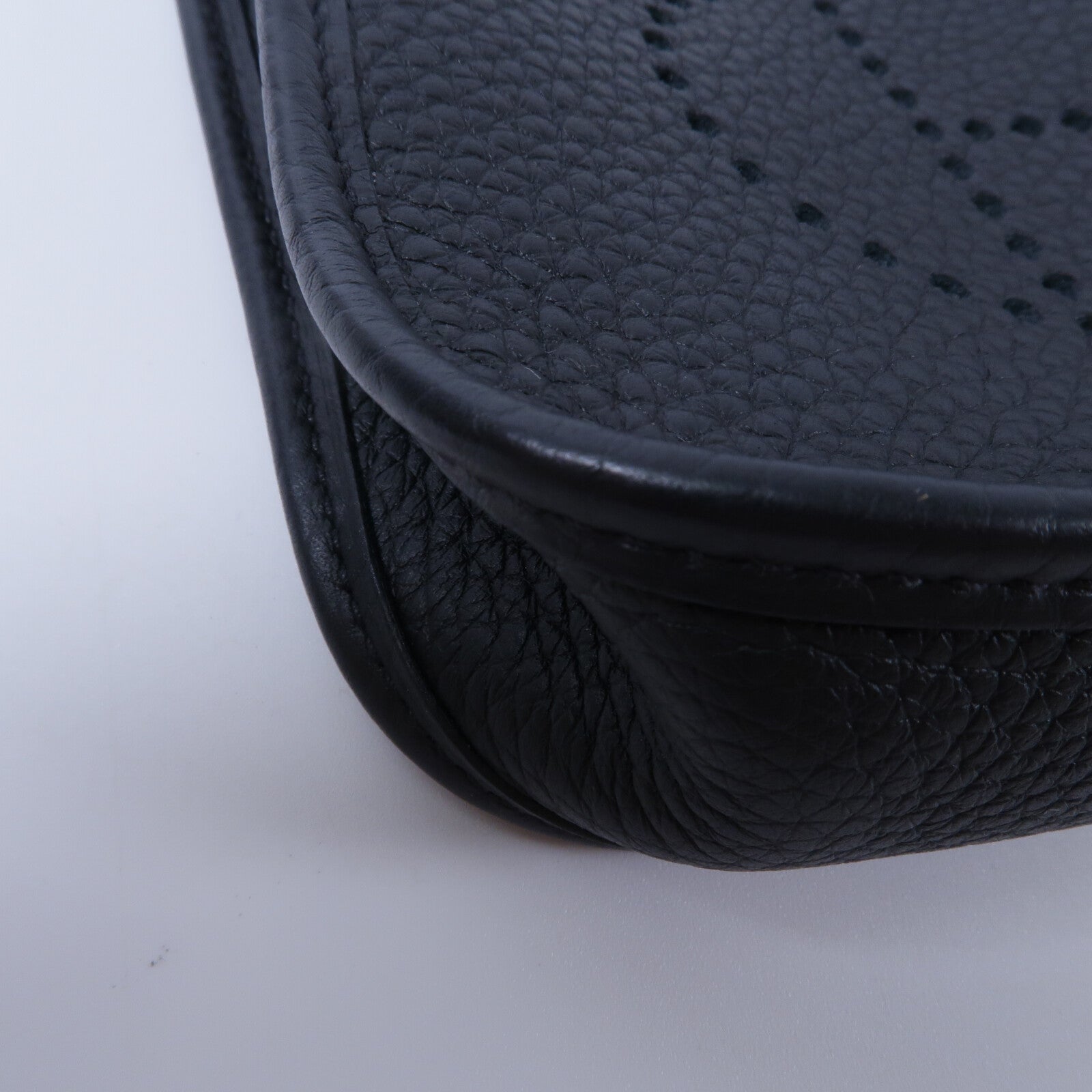 HERMES Clemence皮革Evelyne TPM肩背袋Noir