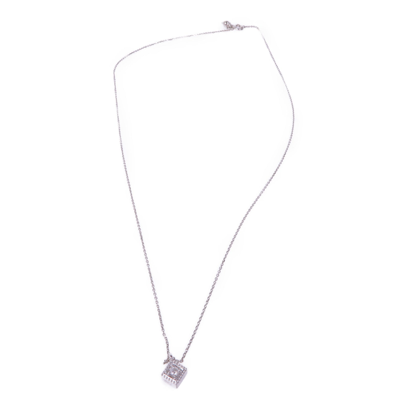 JEWELRY 18K白金Diamond Necklace鑽石項鍊