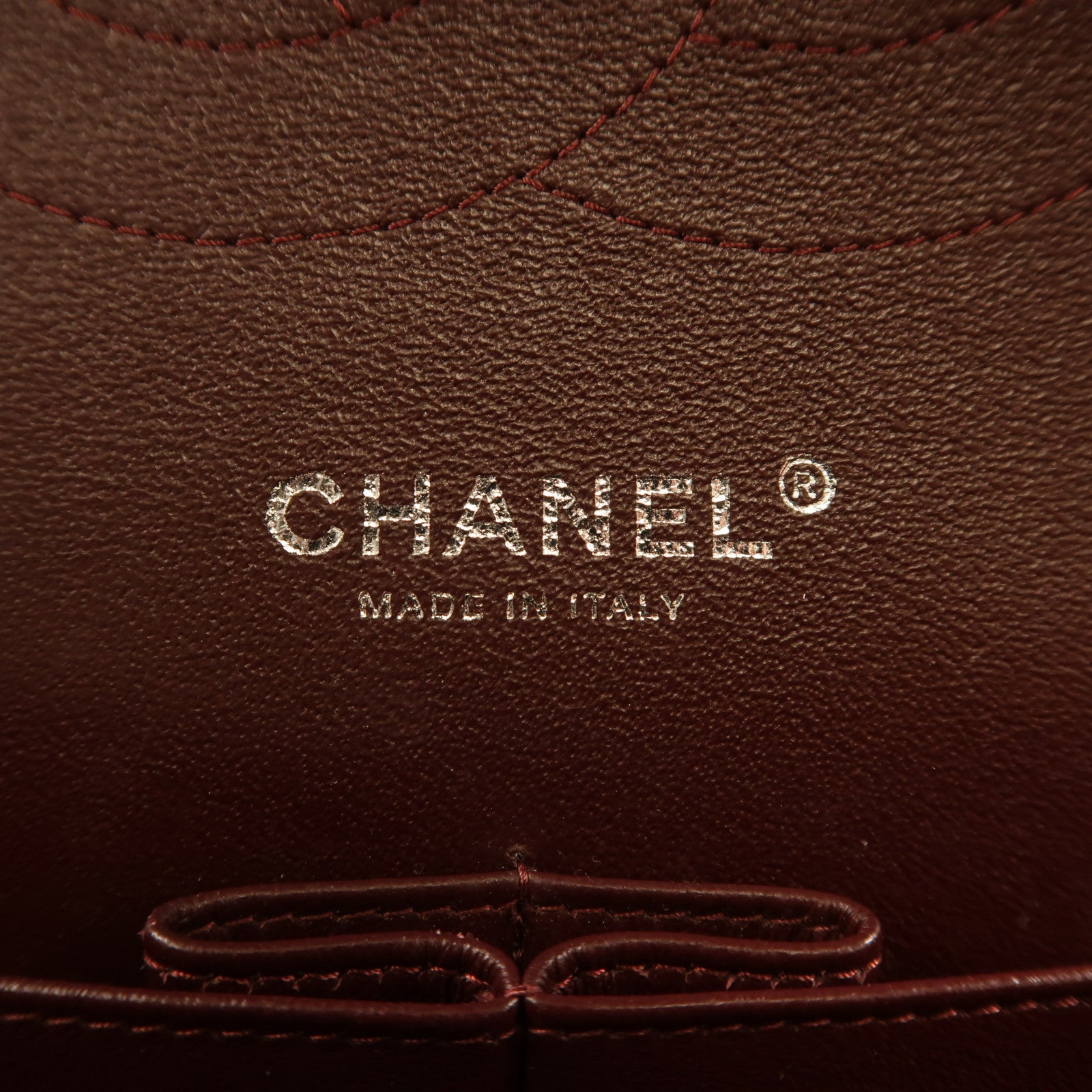 CHANEL 羊皮皮革Large Classic銀扣鏈帶肩背袋