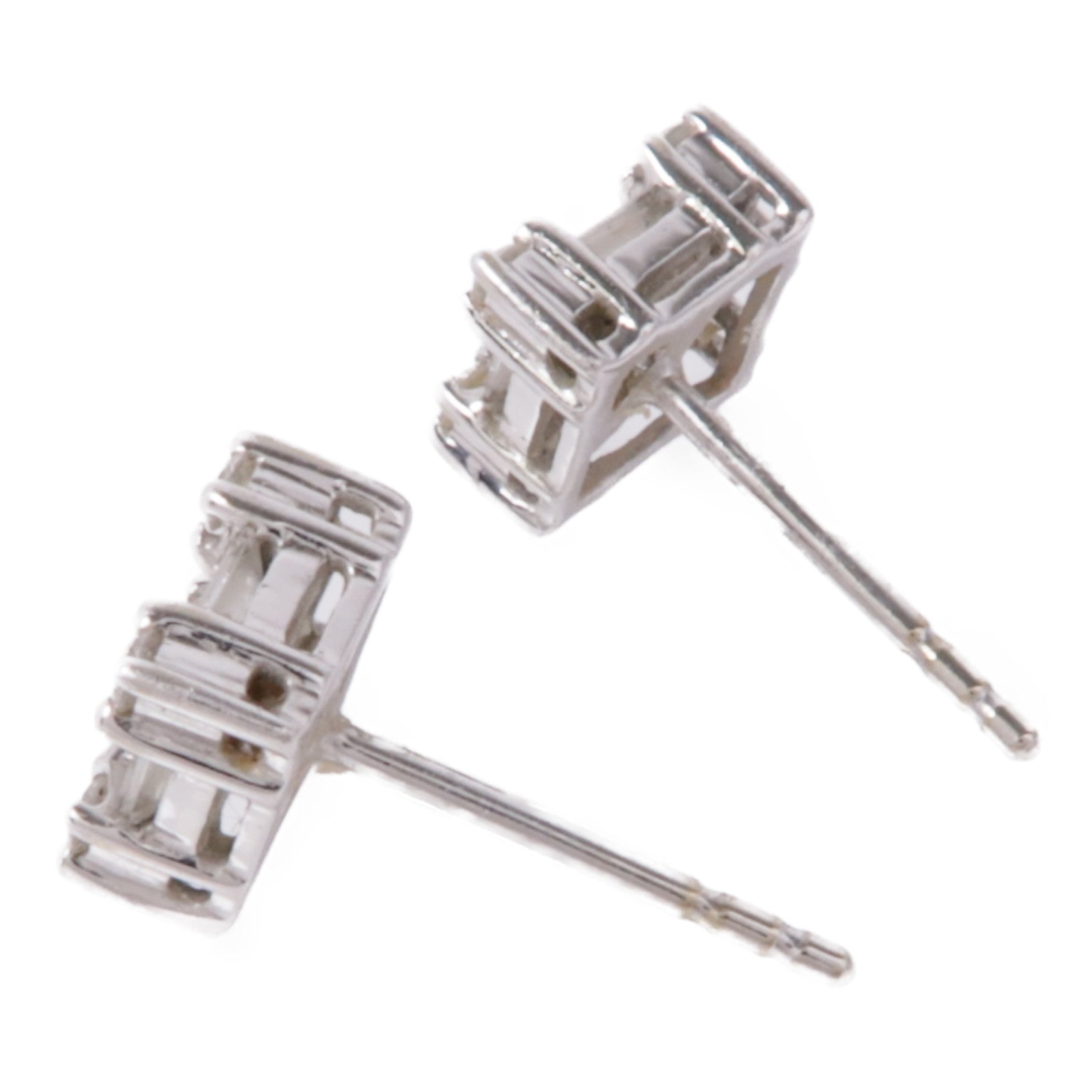 JEWELRY 18K白金Diamond Earrings鑽石耳環