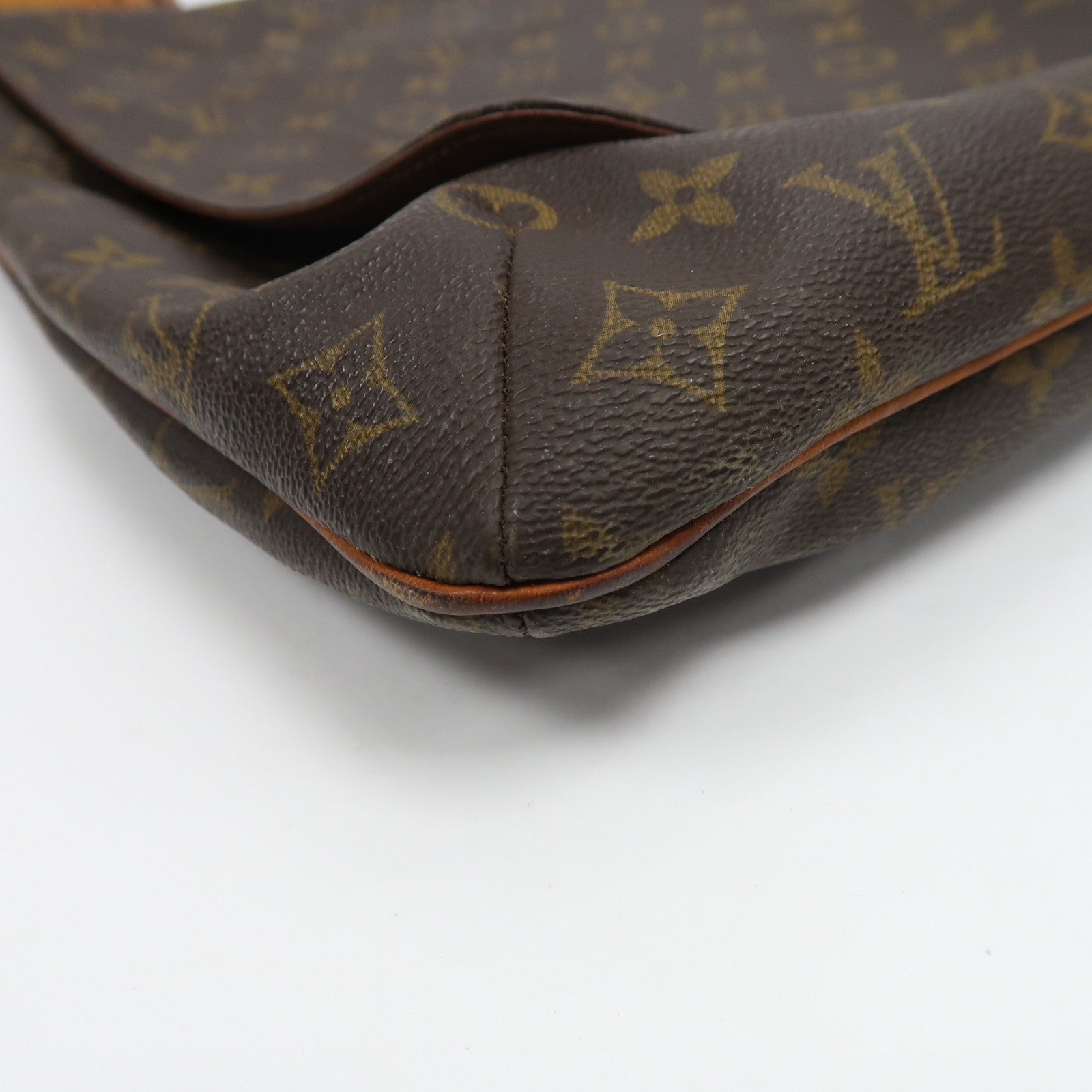 LOUIS VUITTON 【激減優惠】Monogram Musette Salsa GM金扣肩背袋啡色