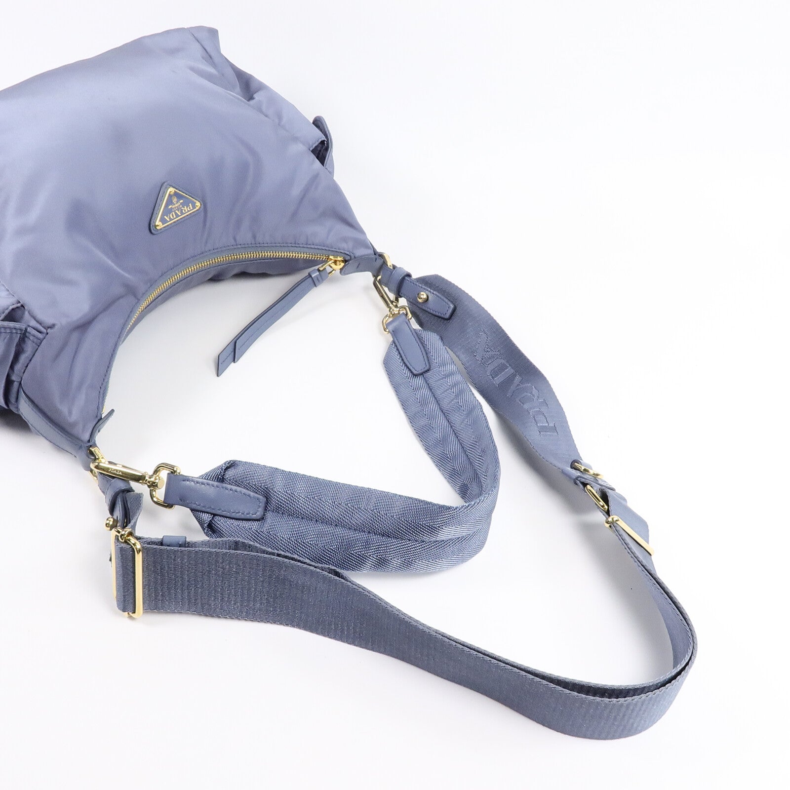 PRADA 尼龍Explore Re-Nylon Large手挽肩背兩用袋