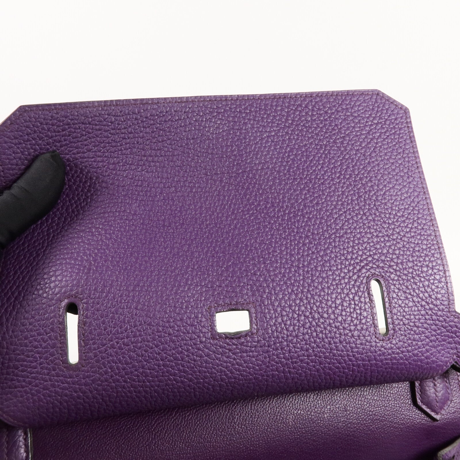 HERMES Clemence皮革Jypsiere 28肩背袋Anemone