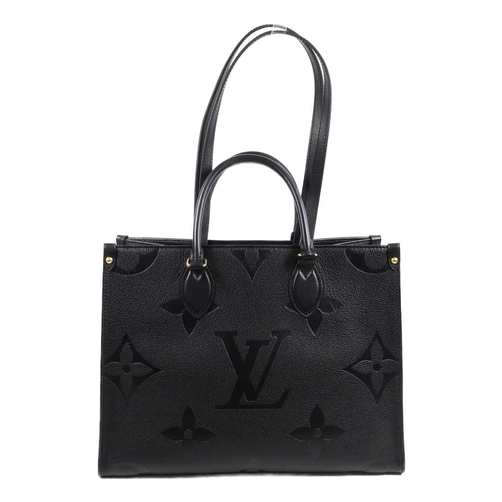 LOUIS VUITTON Monogram Empreinte On The Go MM手挽肩背兩用袋