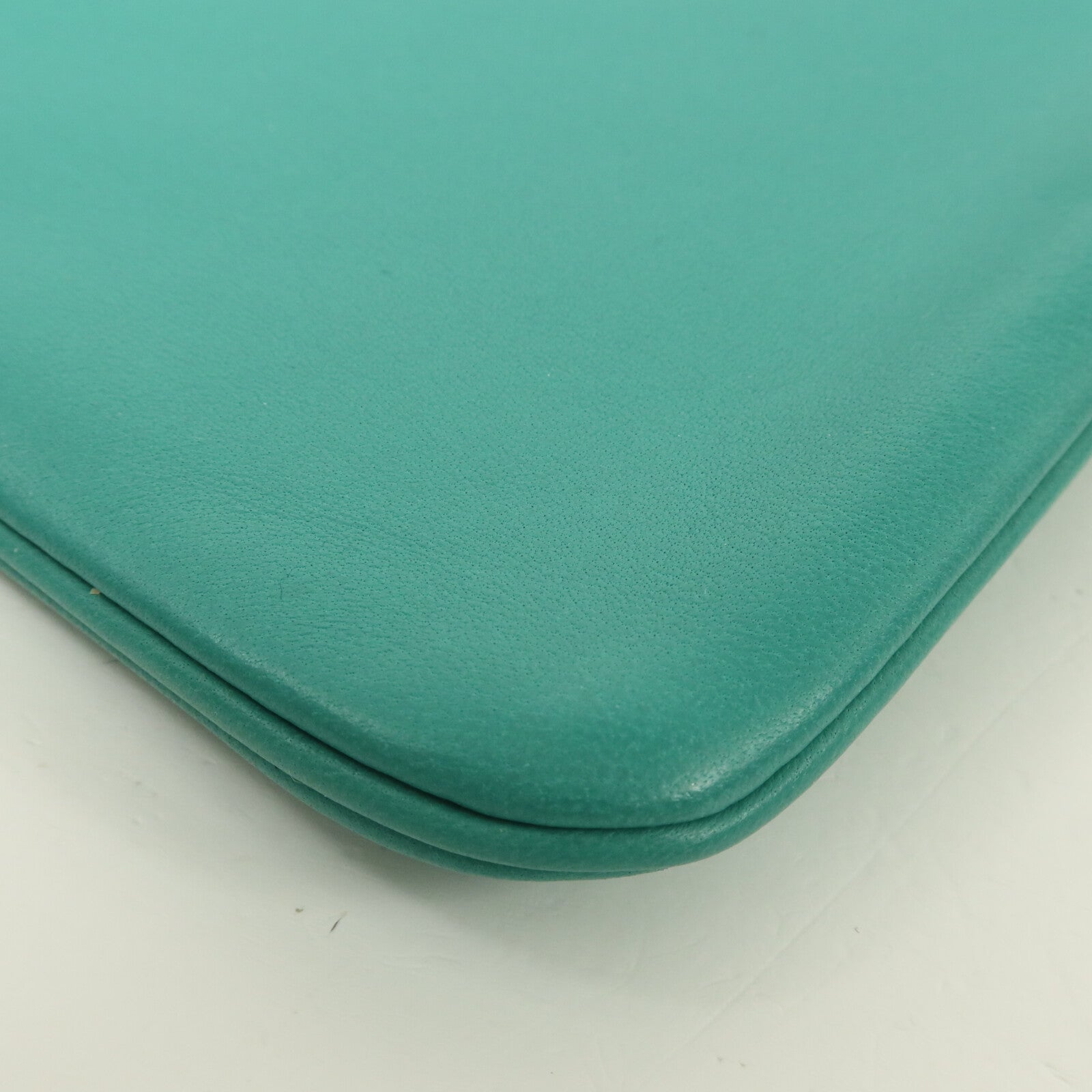 HERMES Swift皮革Aline Mini肩背袋Menthe