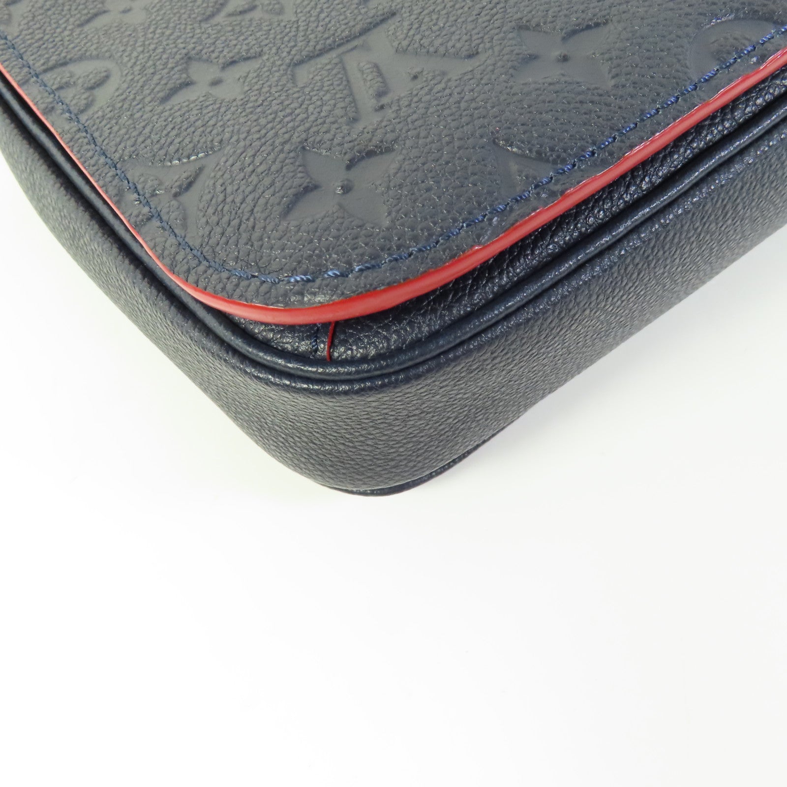 LOUIS VUITTON LV GHW Pochette Metis 2 Way Bag M44071 Monogram Empreinte Navy