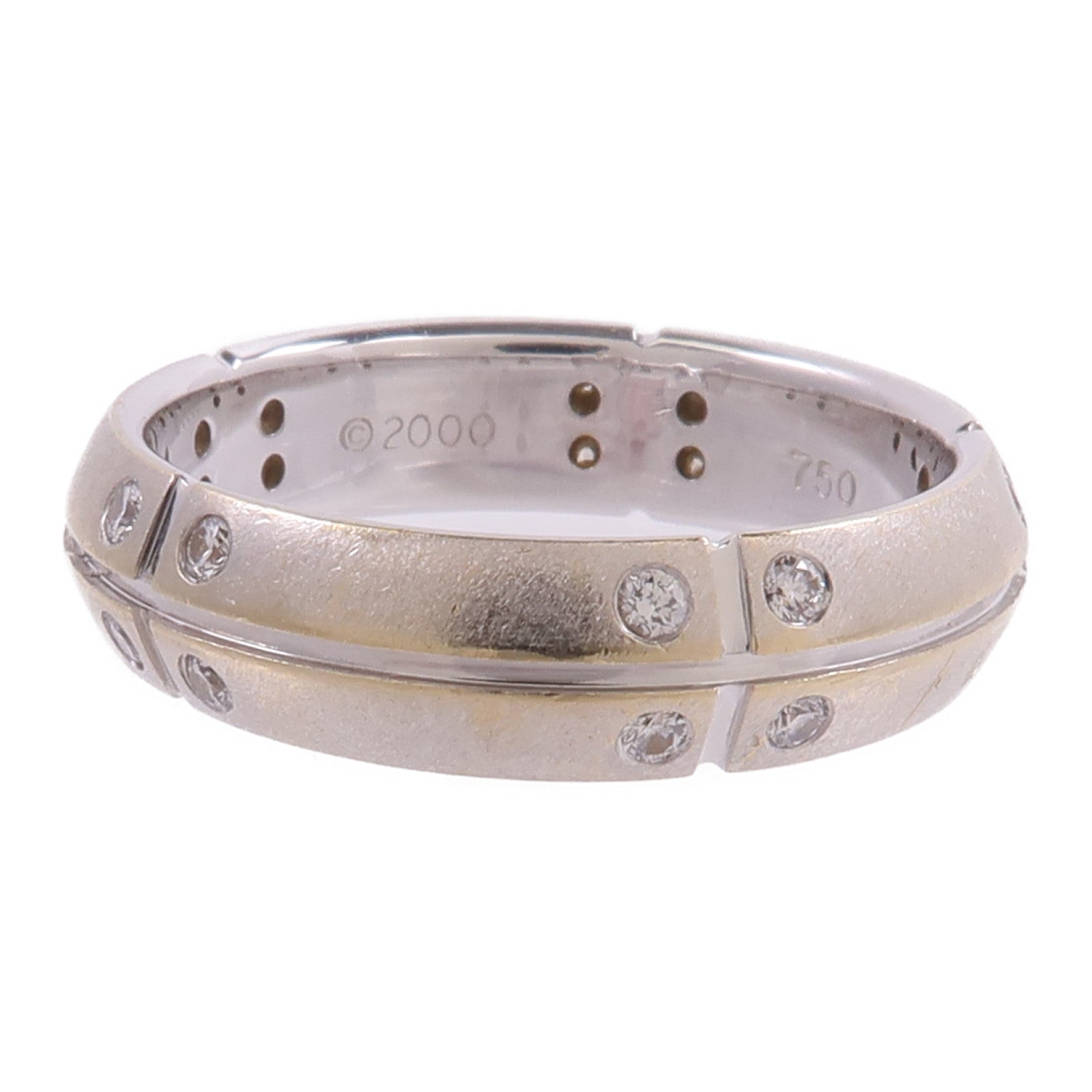 TIFFANY＆CO 18K白金Streamerica Diamond鑽石戒指