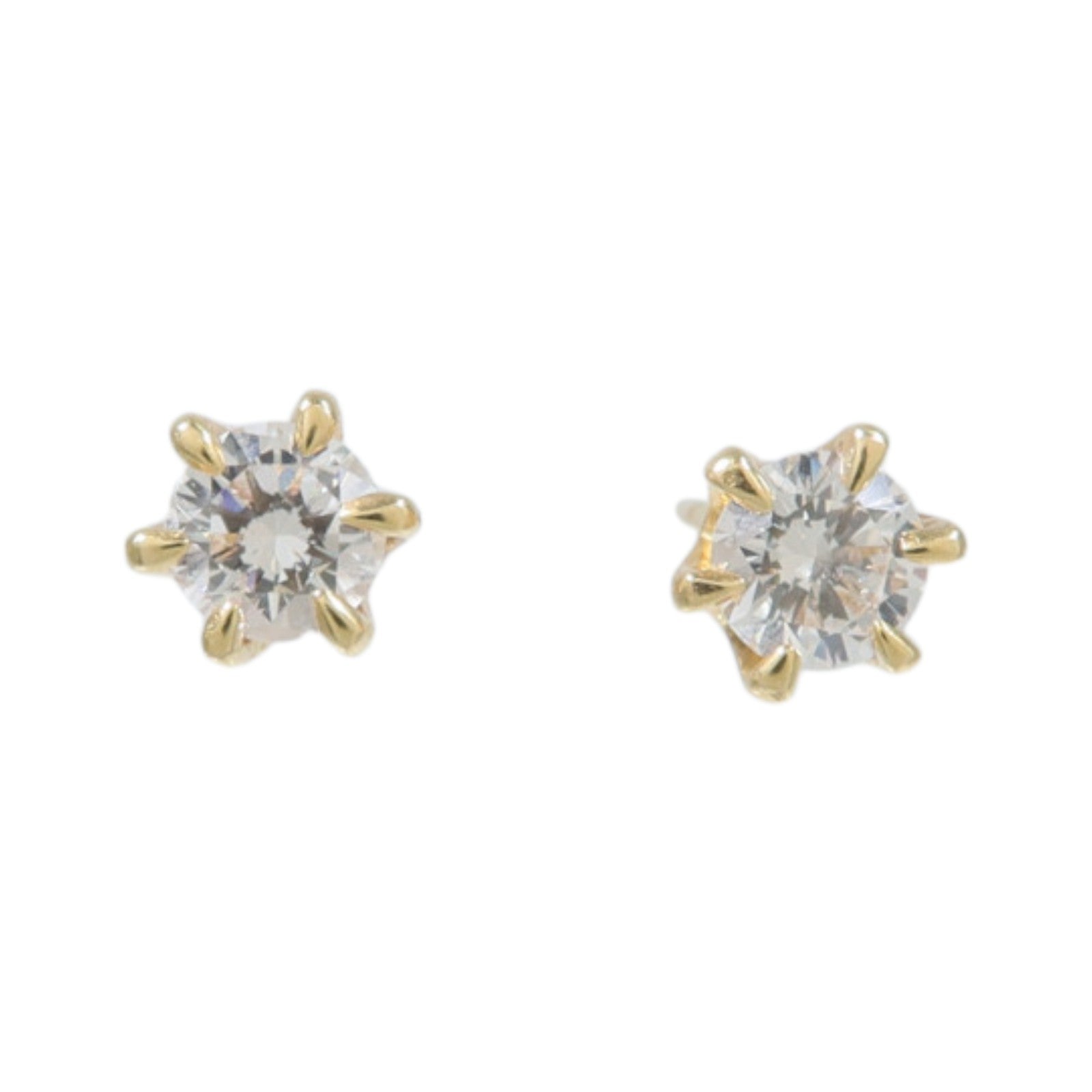 JEWELRY 18K黃金Earrings鑽石耳環