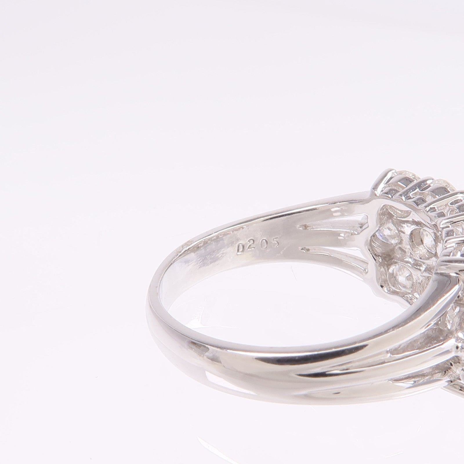 JEWELRY 18K白金Diamond Ring鑽石戒指US#6