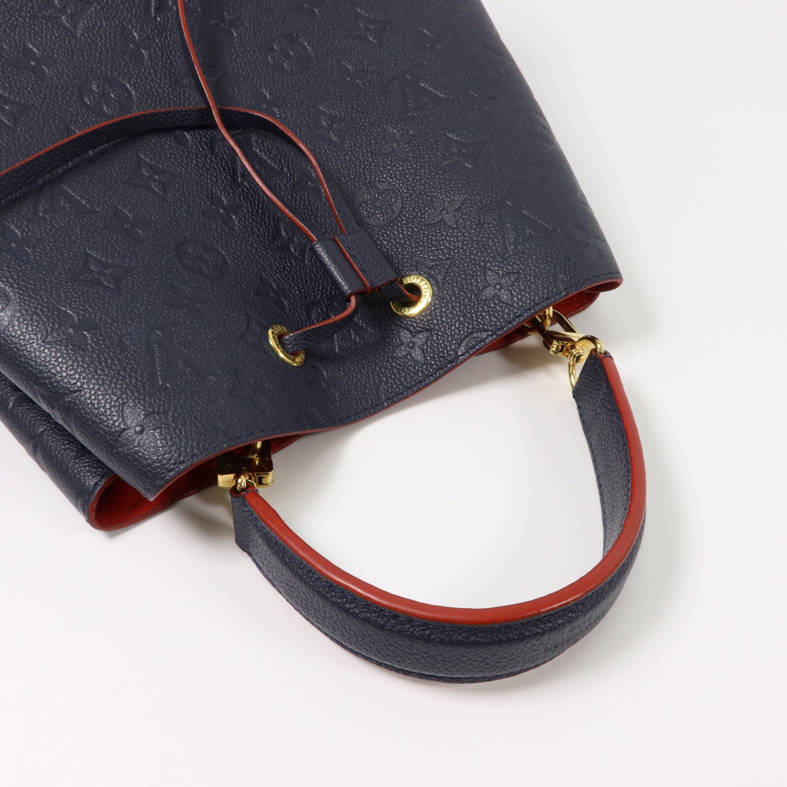 LOUIS VUITTON Monogram Empreinte Neo Noe MM手挽肩背兩用袋