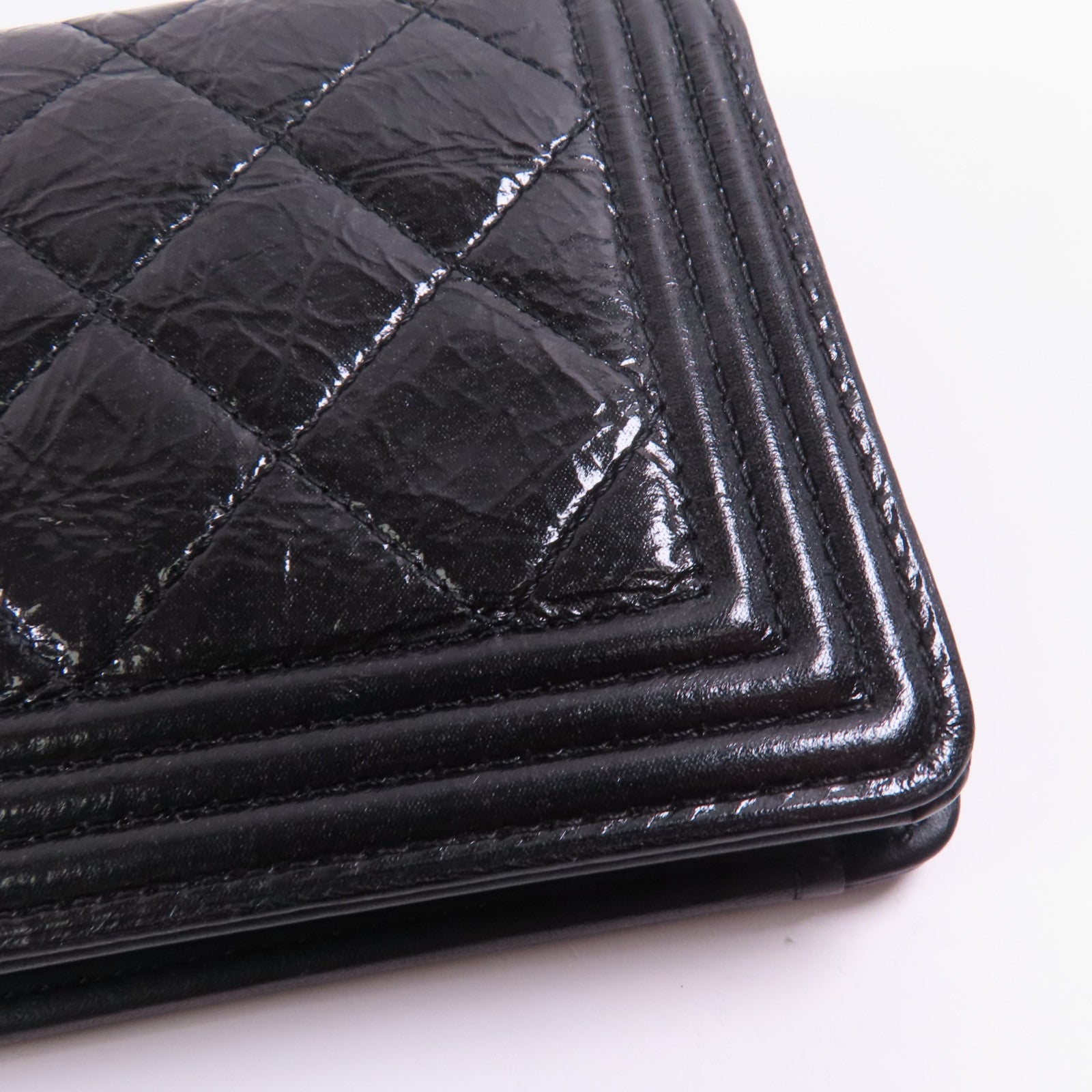 CHANEL 塗層帆布Long Wallet長錢包