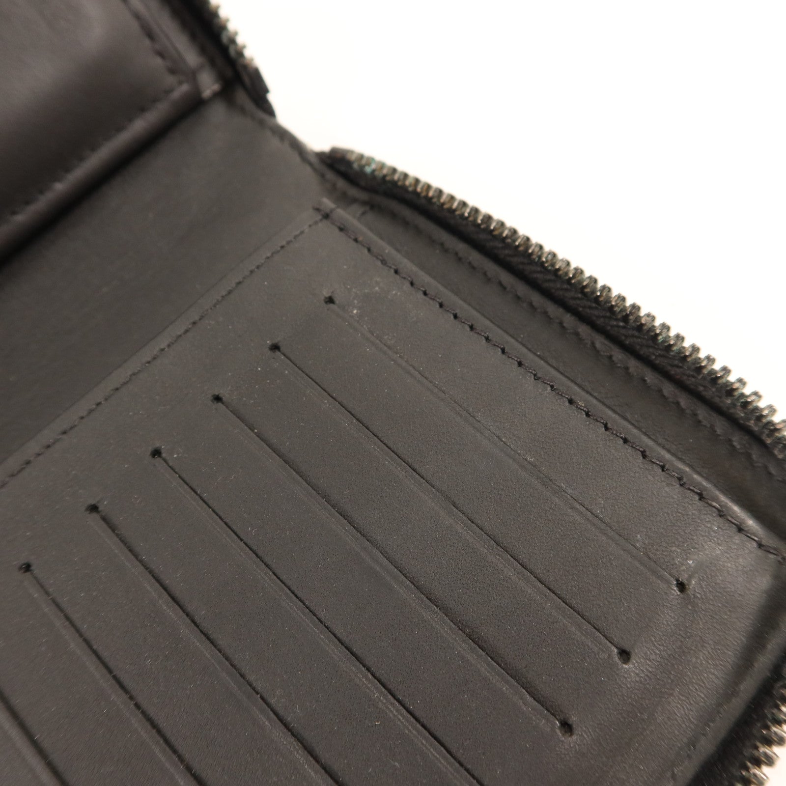 LOUIS VUITTON Monogram Taurillon Zippy Vertical Wallet長錢包