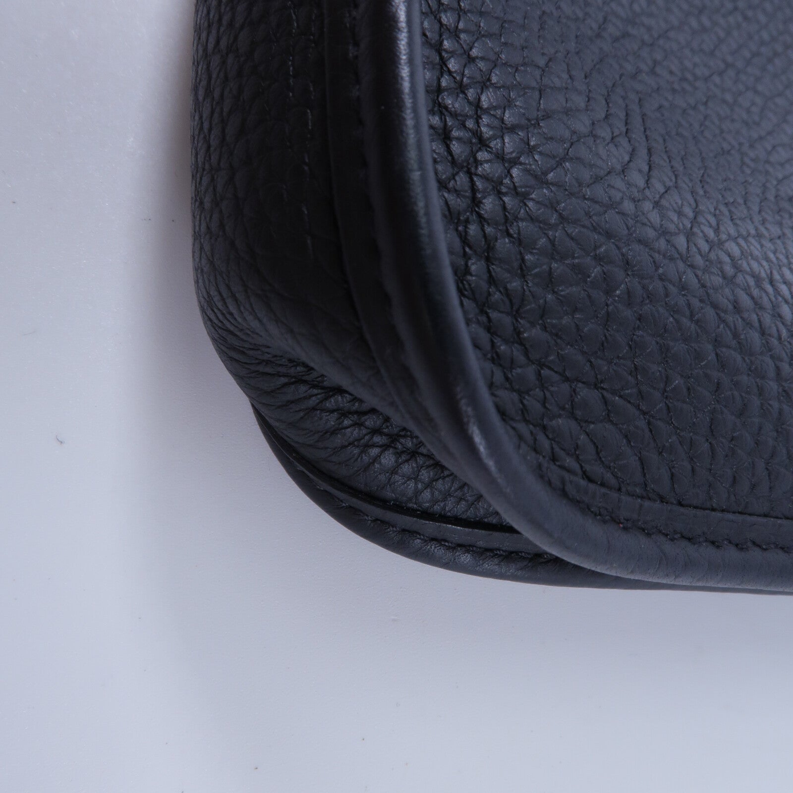 HERMES Clemence皮革Evelyne TPM肩背袋Noir