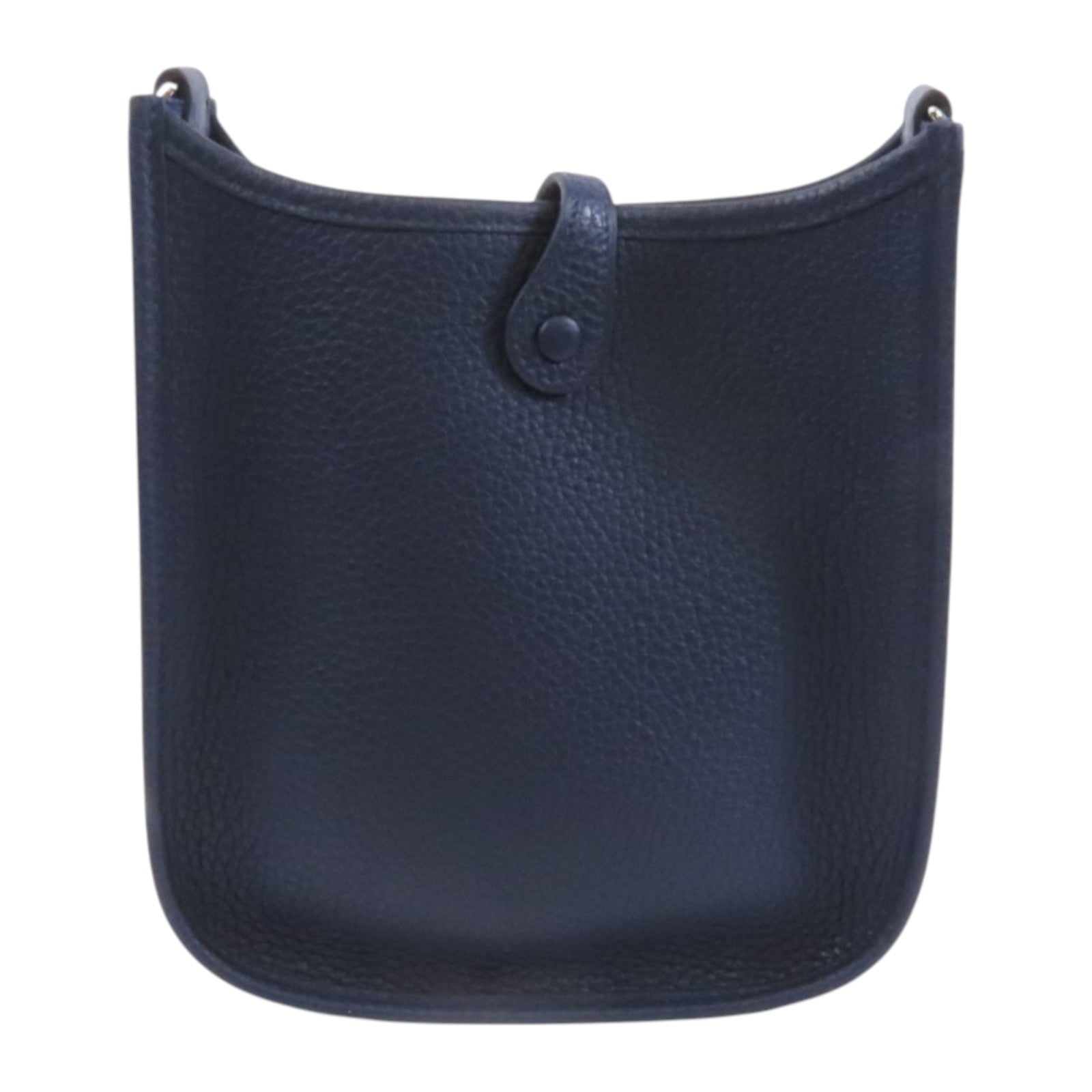 HERMES Clemence皮革Evelyne TPM銀扣肩背袋