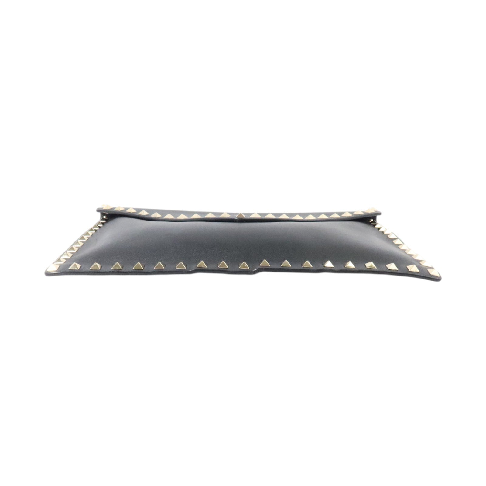 Valentino 牛皮皮革Rockstud Clutch金扣手拿包