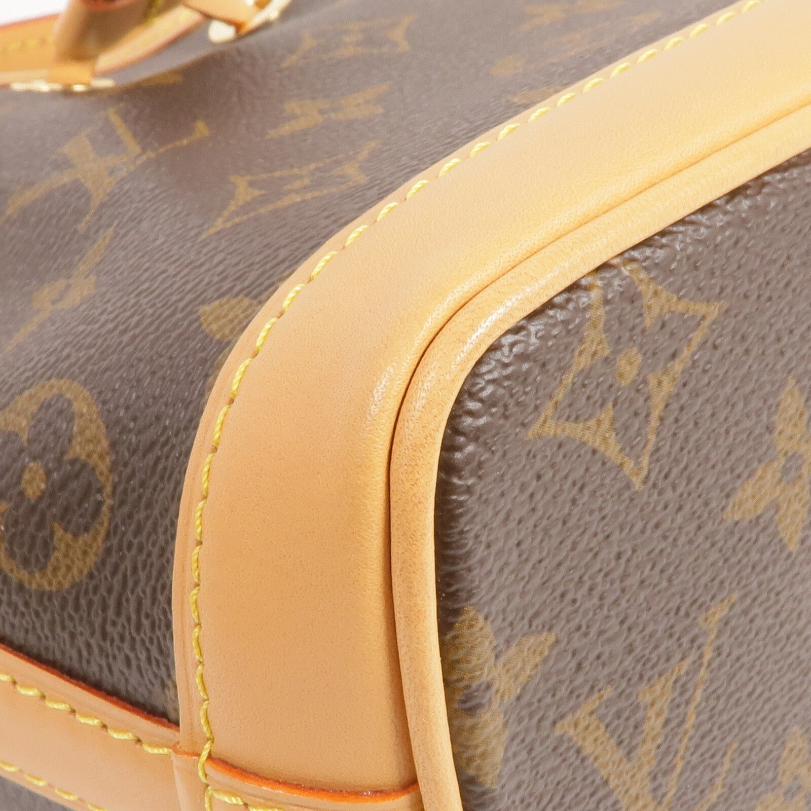 LOUIS VUITTON Monogram Nano Noe金扣手挽肩背兩用袋