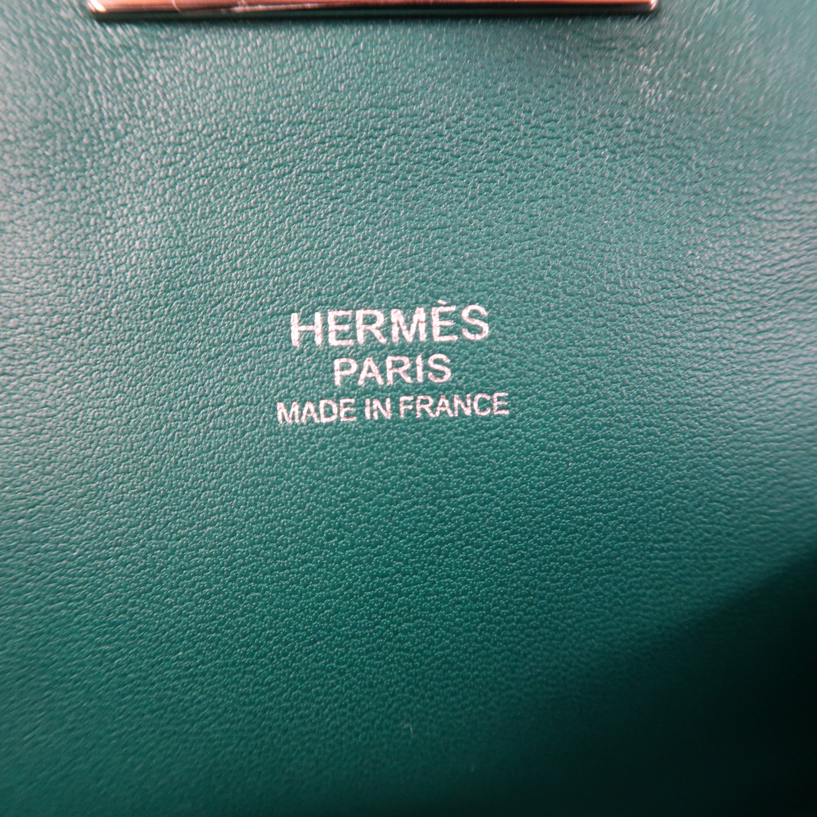HERMES Evercolor皮革Toobox 20銀扣手挽肩背兩用袋坦桑尼亞藍色/孔雀色