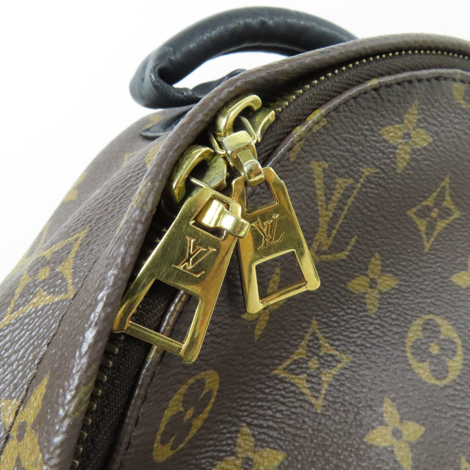 LOUIS VUITTON 【激減優惠】Monogram Palm Springs PM金扣背包