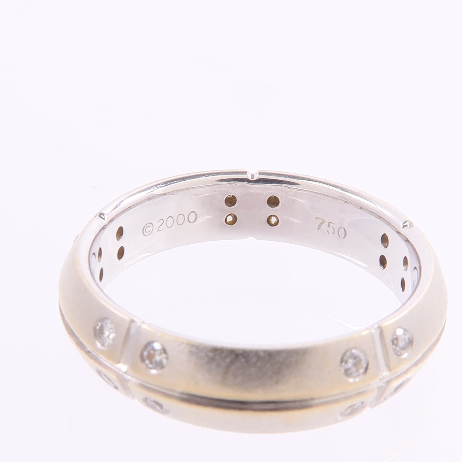 TIFFANY＆CO 18K白金Streamerica Diamond鑽石戒指
