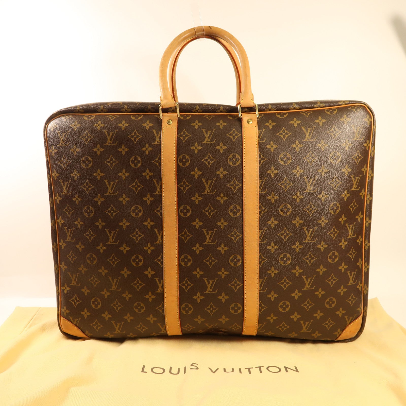 LOUIS VUITTON Monogram Sirus 55金扣行李箱