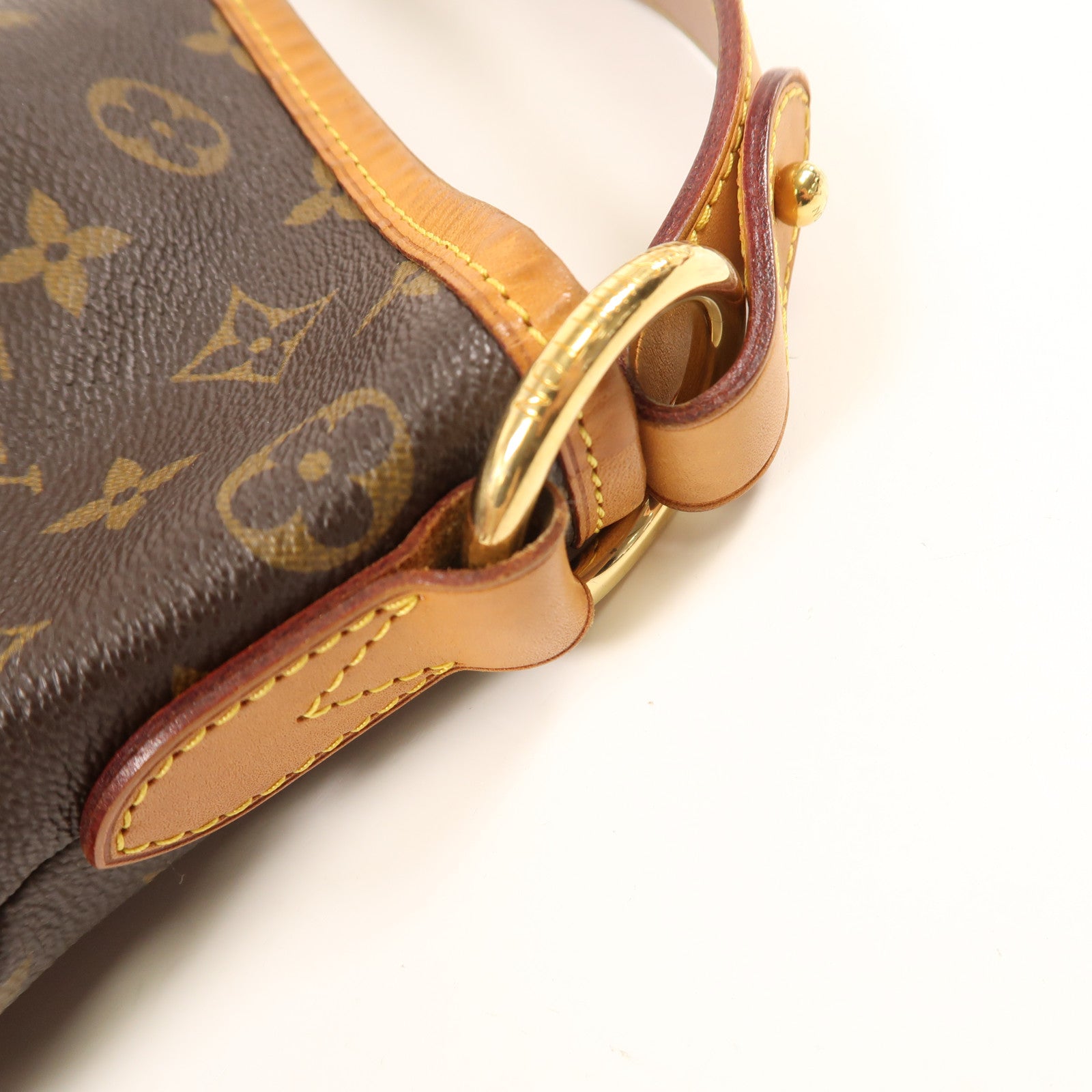 LOUIS VUITTON LV GHW Delightfull PM Shoulder Bag M40352 Monogram Brown
