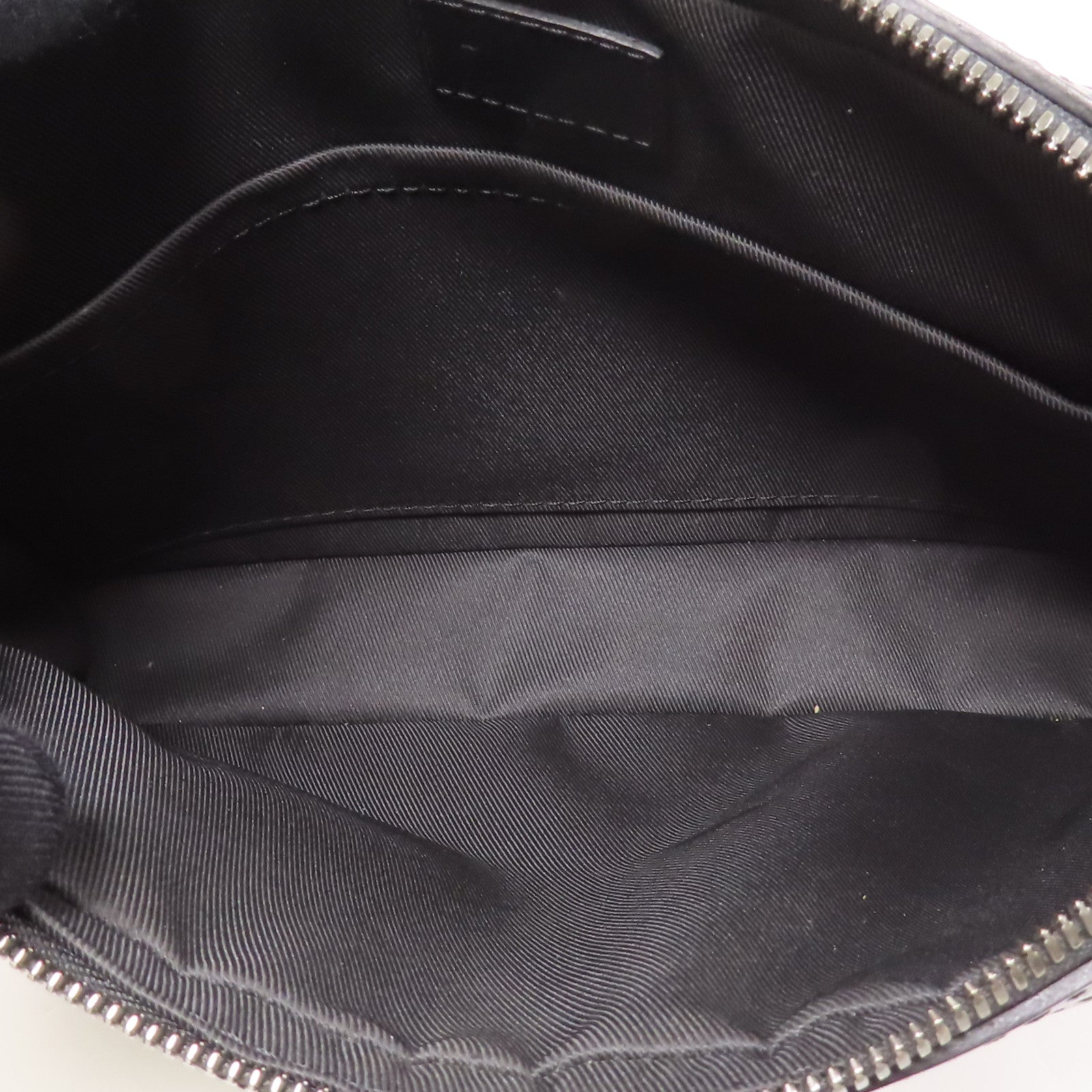 LOUIS VUITTON Monogram Eclipse Reverse Trio Messenger銀扣肩背袋