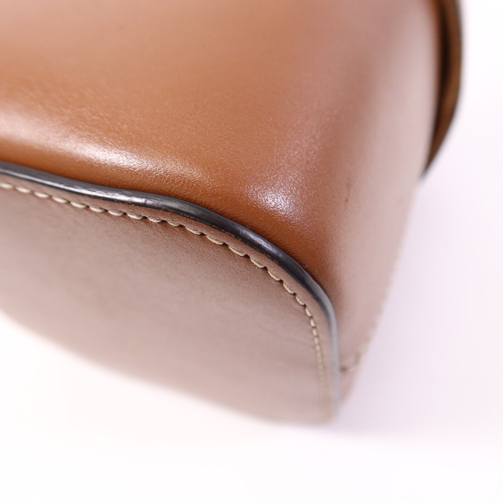 CELINE 【激減優惠】牛皮皮革Small Box Cuir金扣肩背袋