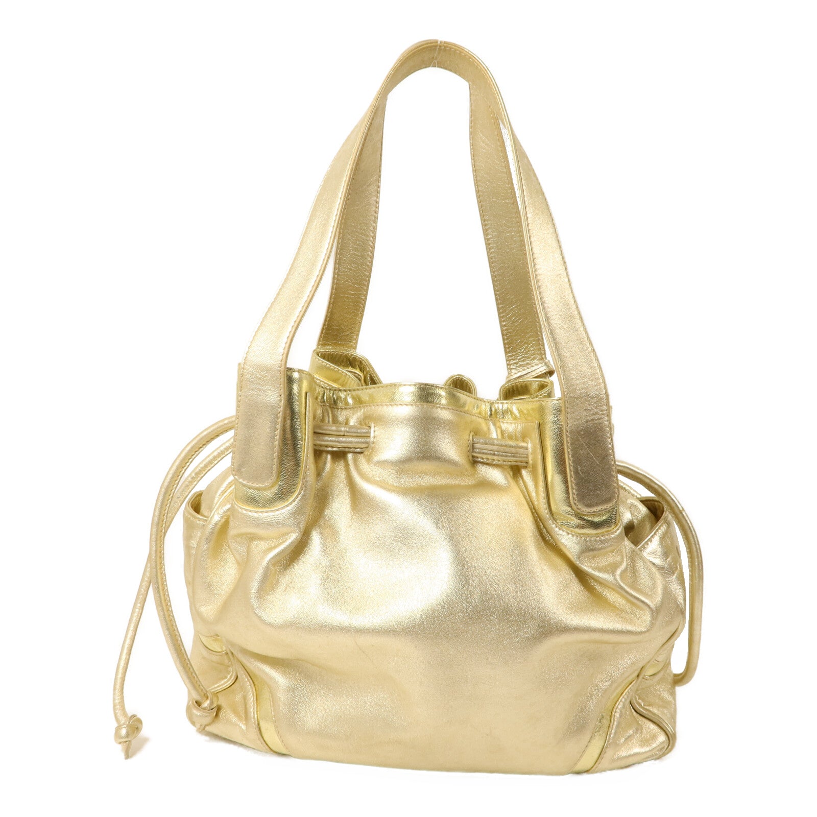 LOEWE 牛皮皮革Vintage Shoulder Bag肩背袋