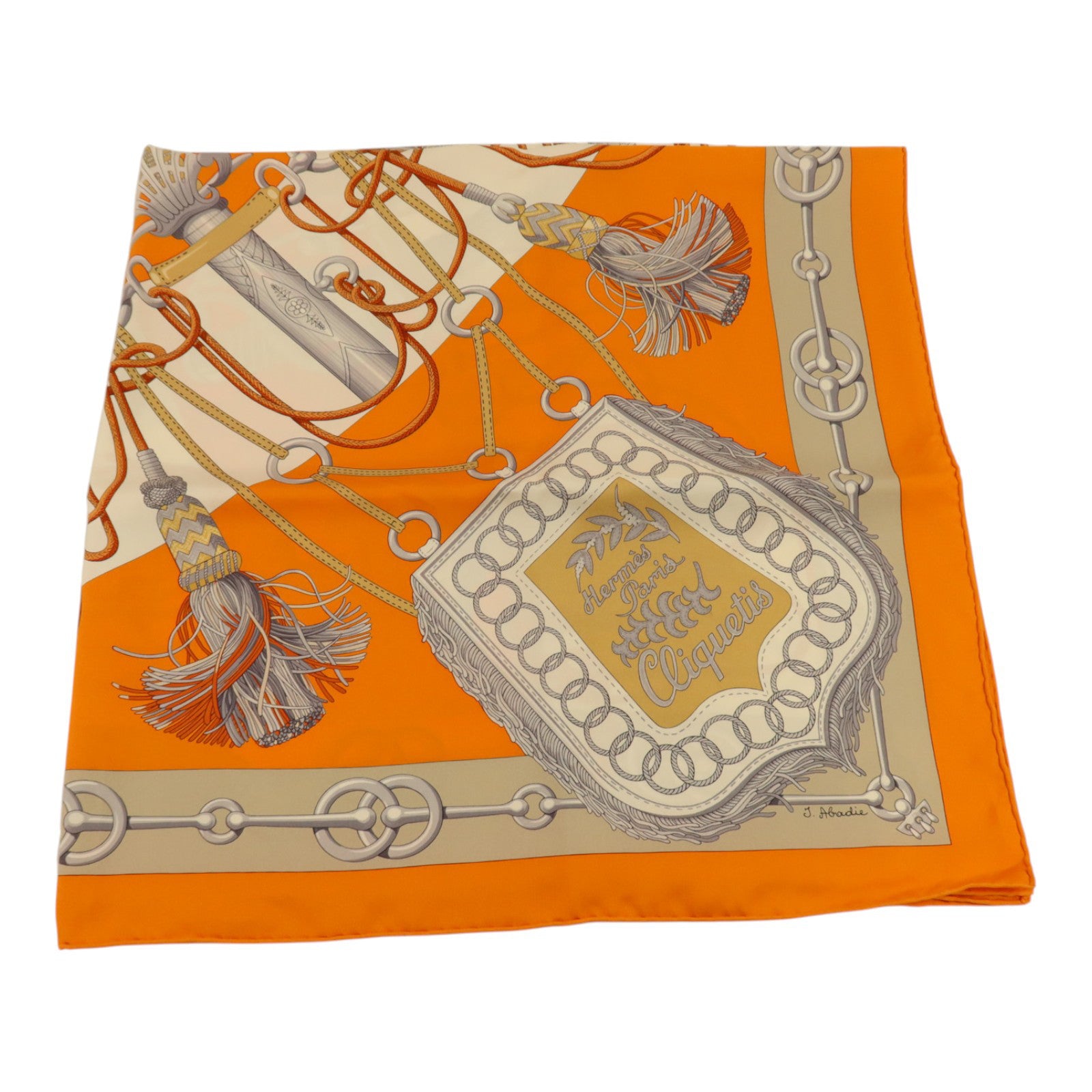 HERMES 絲質Scarf 90x90cm絲巾