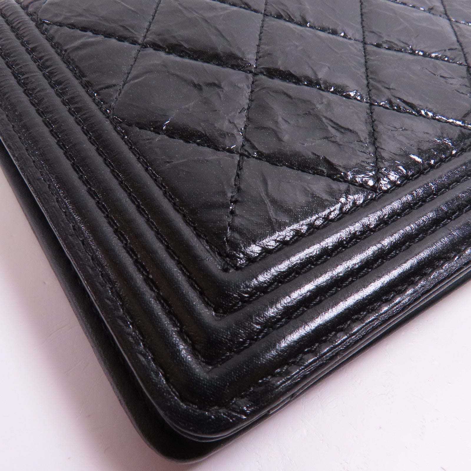 CHANEL 塗層帆布Long Wallet長錢包