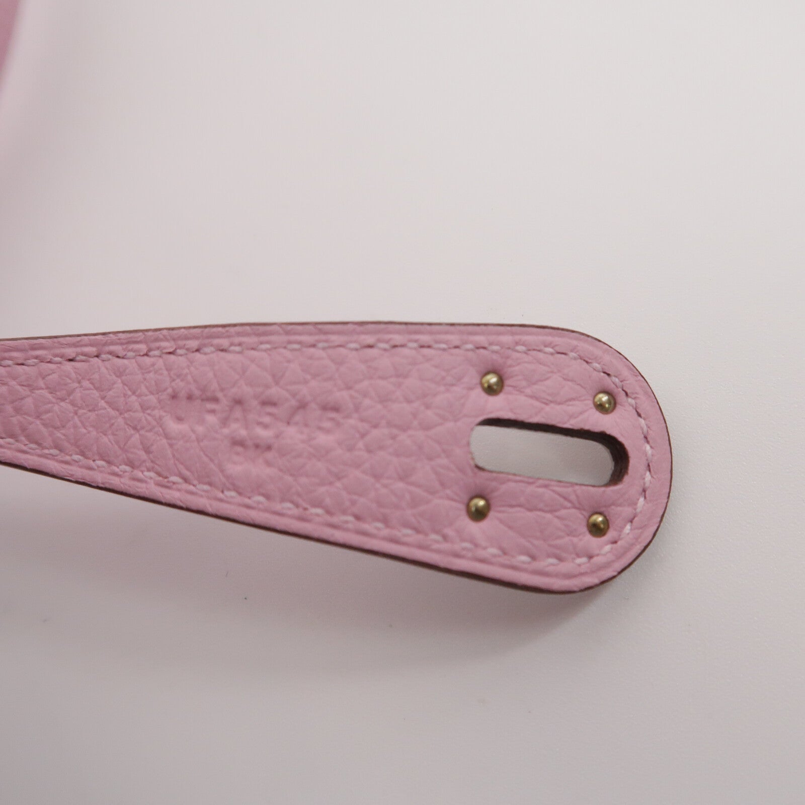 HERMES Clemence皮革Lindy 26手挽肩背兩用袋Mauve Sylvestre