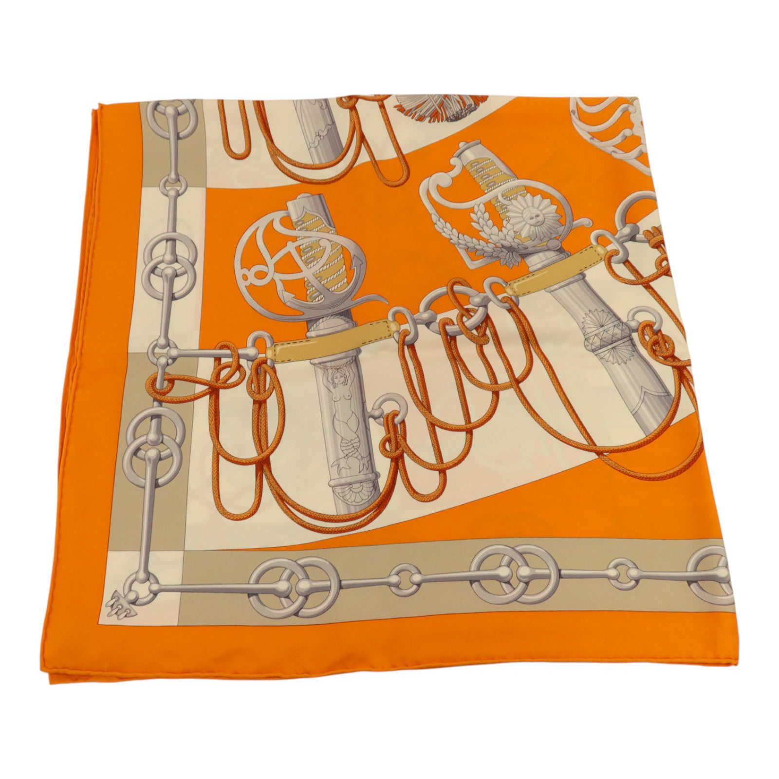HERMES 絲質Scarf 90x90cm絲巾