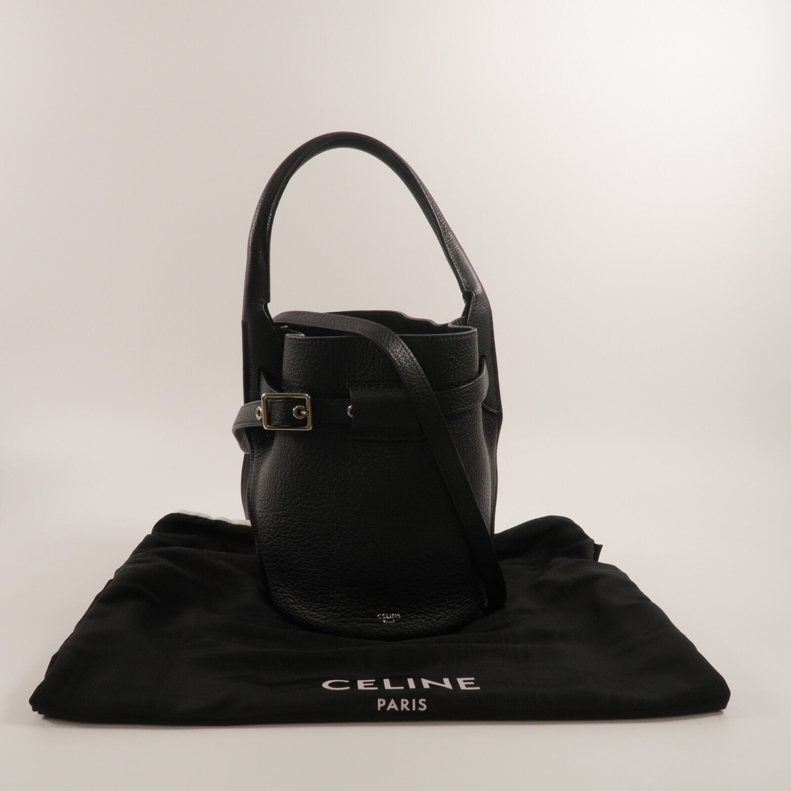 CELINE 牛皮皮革Big Bag Nano Bucket手挽肩背兩用袋