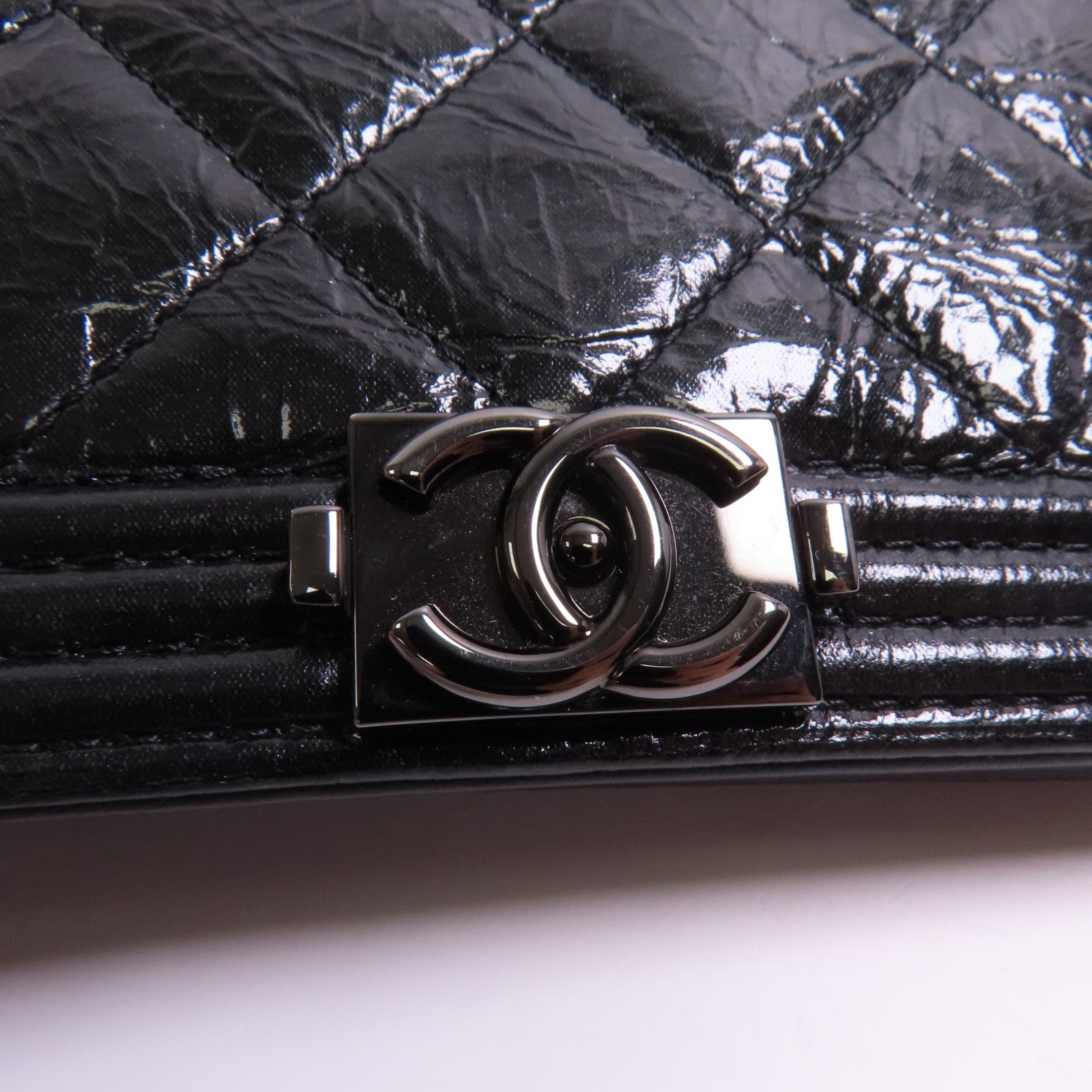 CHANEL 塗層帆布Long Wallet長錢包