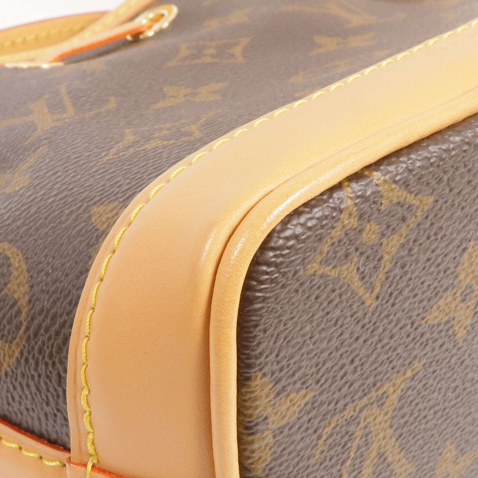 LOUIS VUITTON Monogram Nano Noe金扣手挽肩背兩用袋