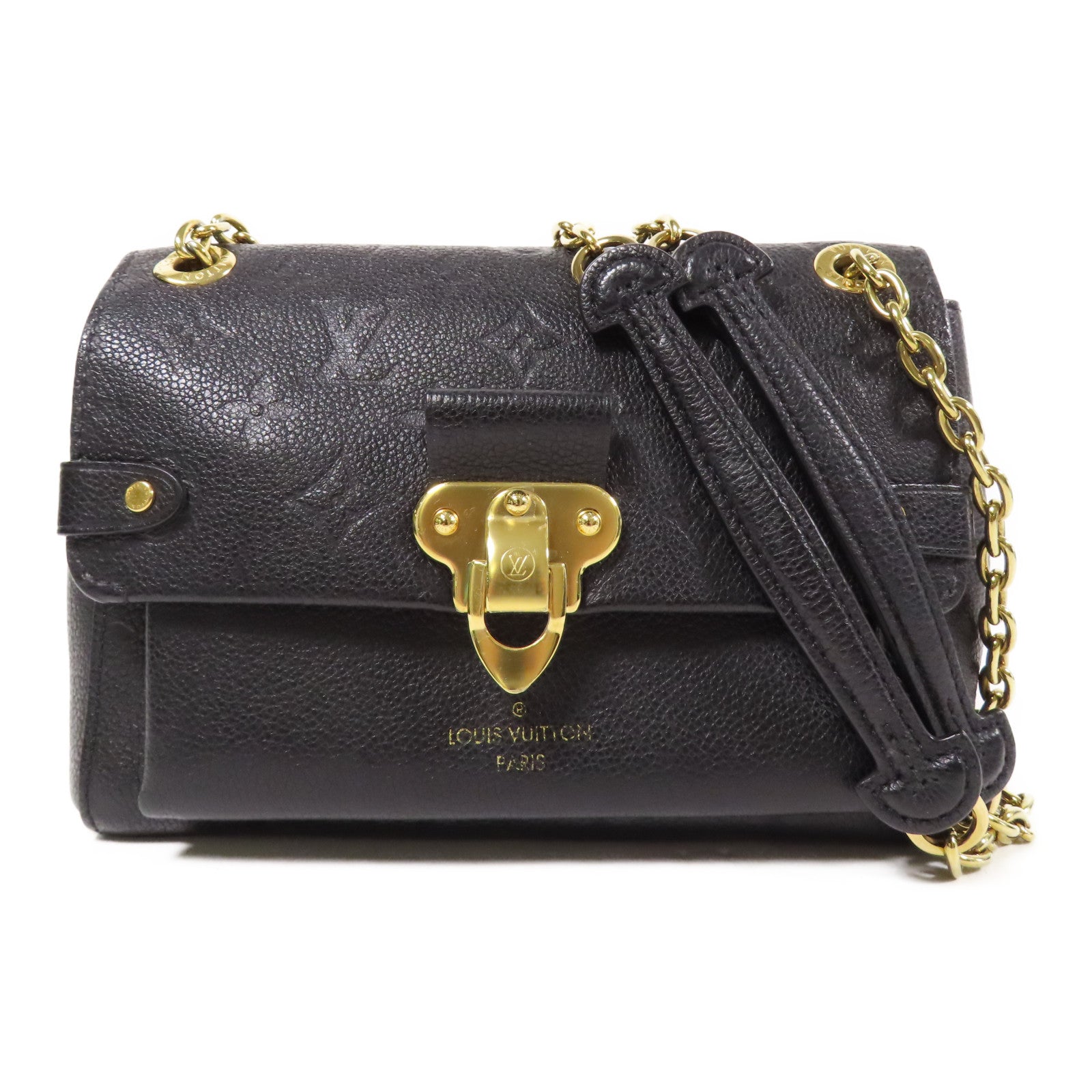 LOUIS VUITTON LV GHW Vavin BB Shoulder Bag M44550 Monogram Empreinte Black