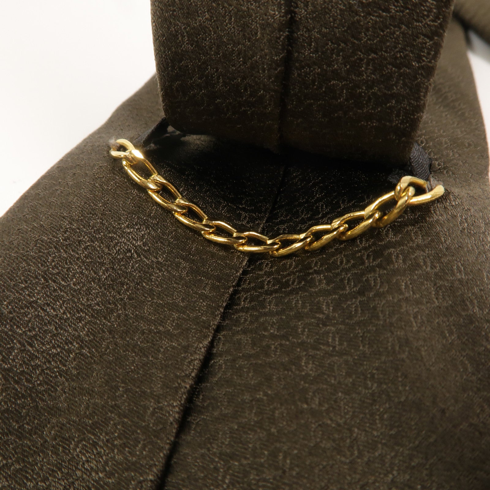 CHANEL 絲質Geometric Motif Silk Jacquard Tie領帶
