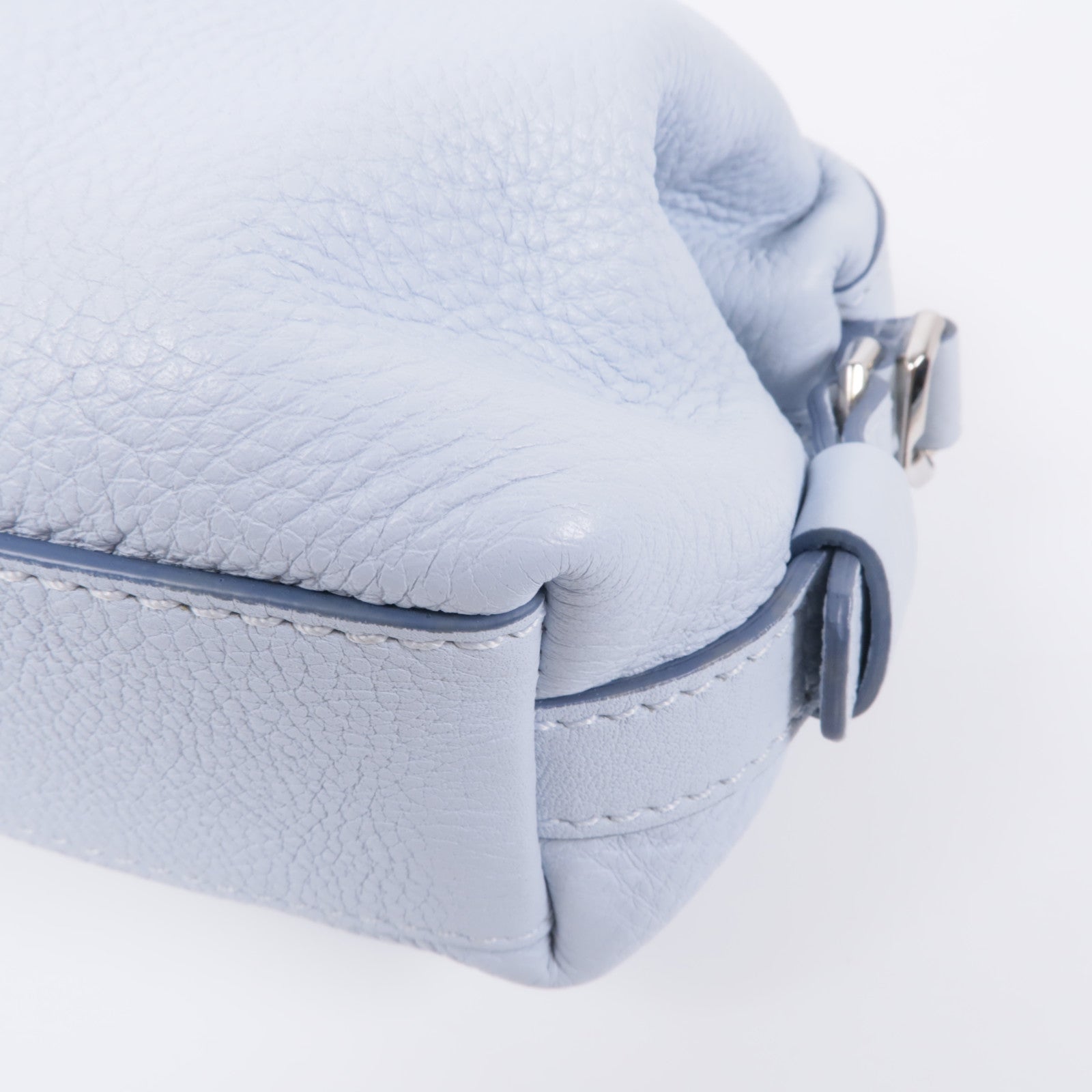 GIVENCHY 牛皮皮革2Way Shoulder Bag銀扣手挽肩背兩用袋