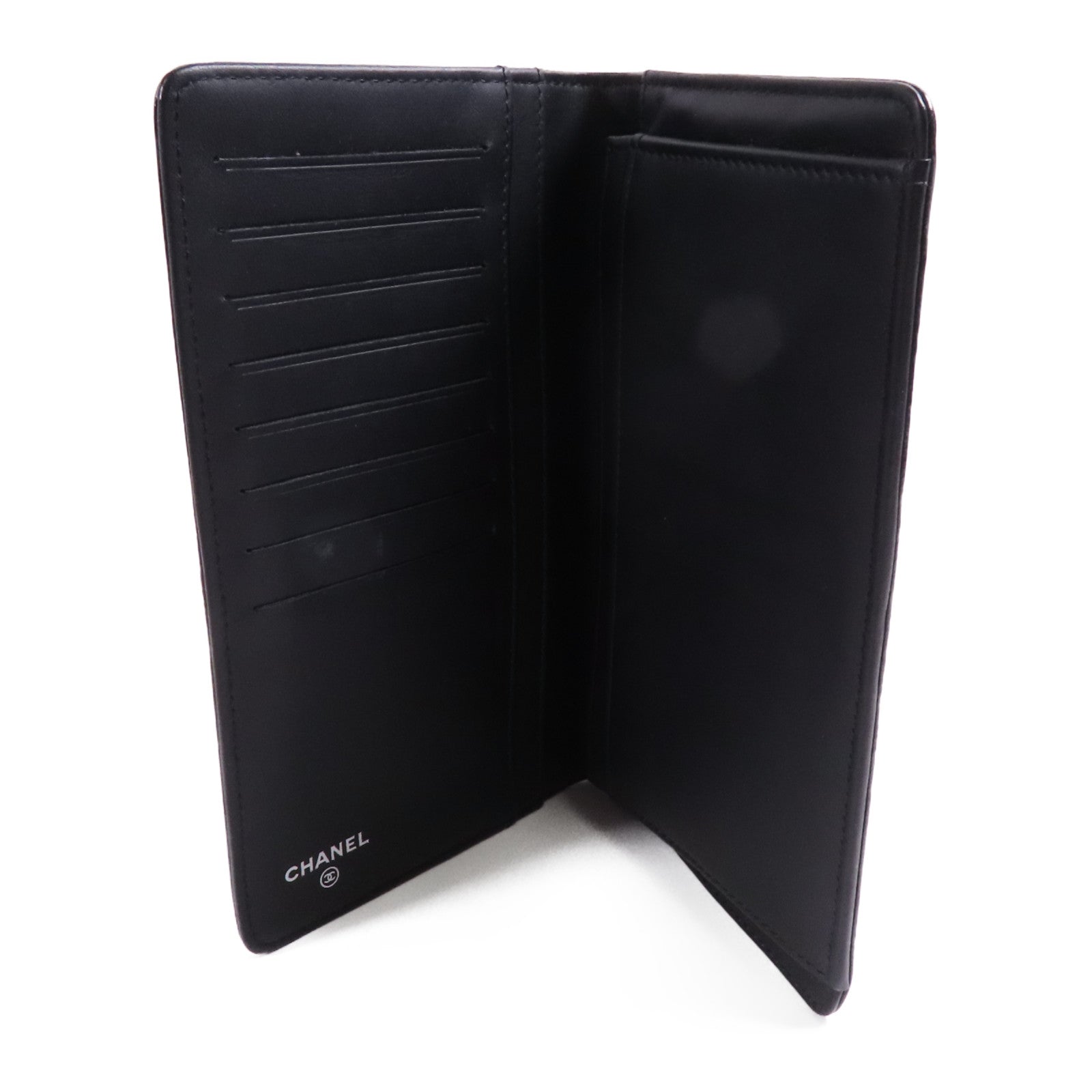 CHANEL 塗層帆布Long Wallet長錢包