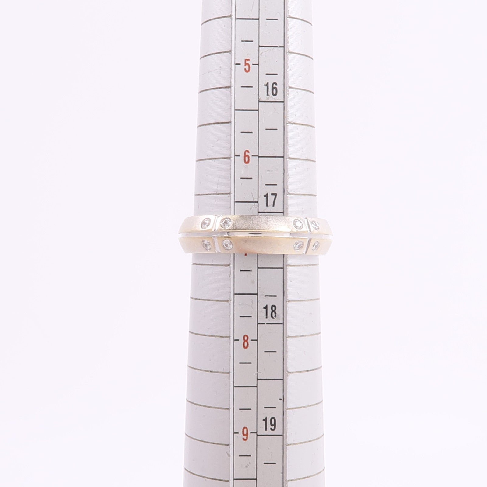 TIFFANY＆CO 18K白金Streamerica Diamond鑽石戒指