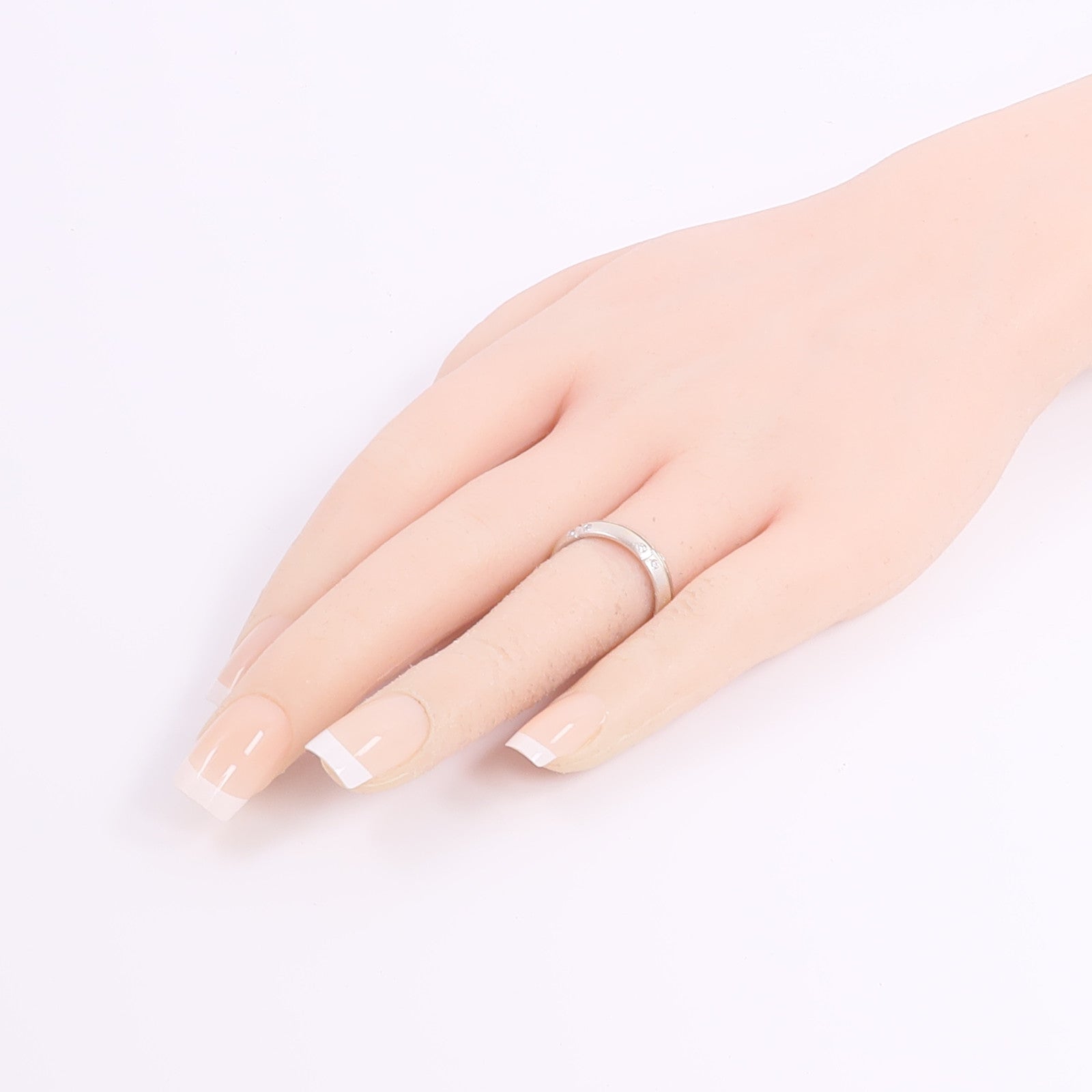 TIFFANY＆CO 18K白金Streamerica Diamond鑽石戒指