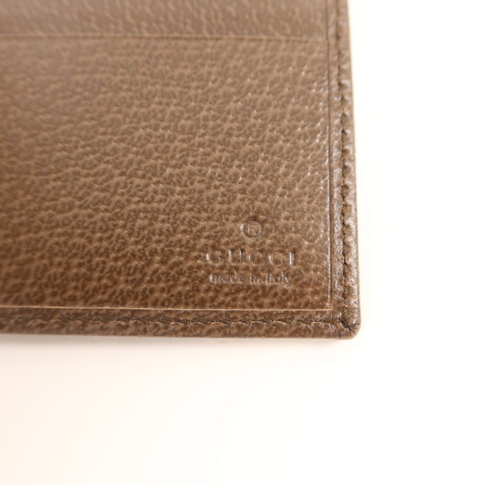 GUCCI 塗層帆布Ophidia Bifold Wallet金扣錢包